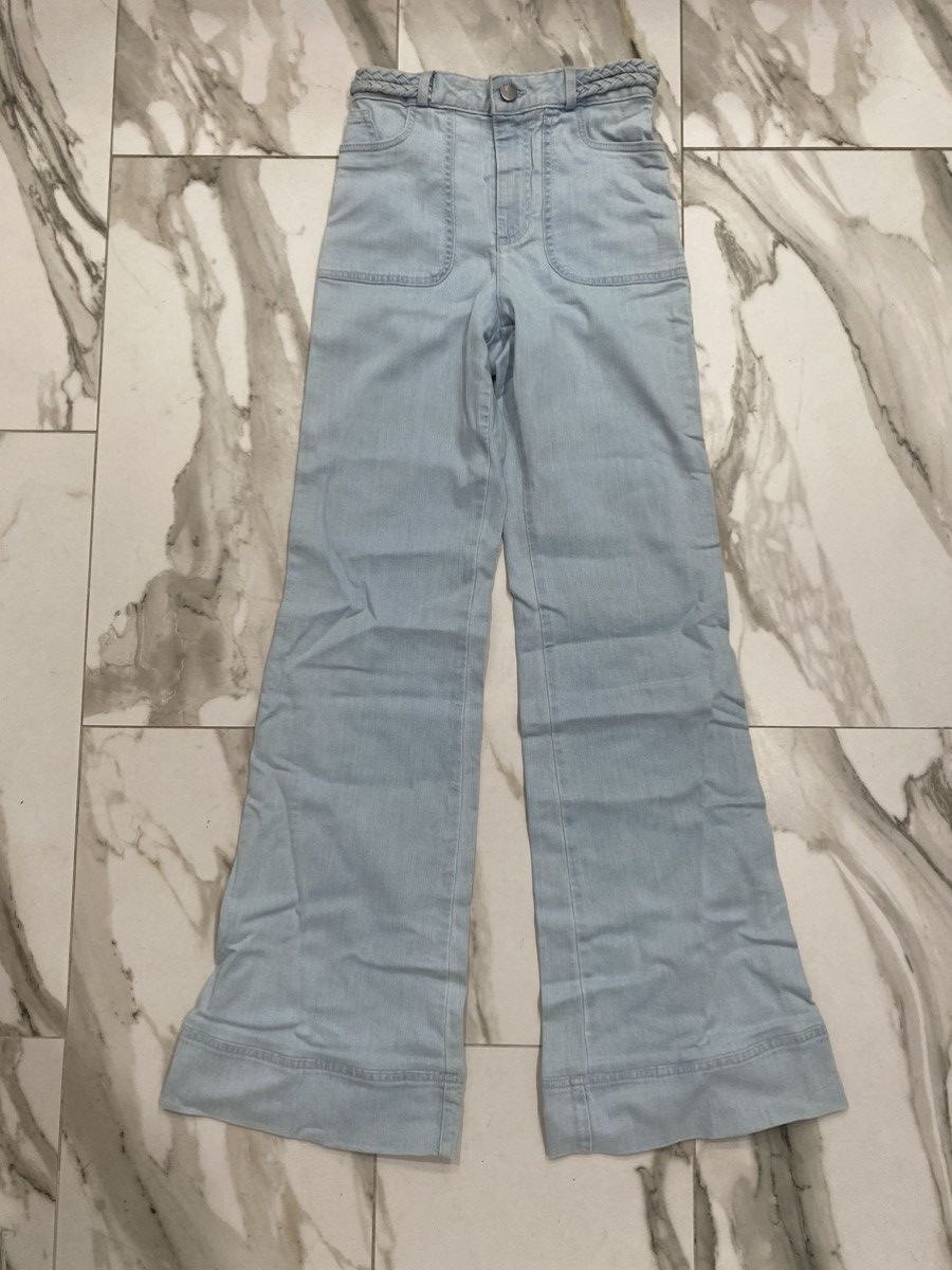 Alice + Olivia × Vintage Alice + Olivia Braided WaistBand Jeans Size 26" / US 2 / IT 38 - 1 Thumbnail