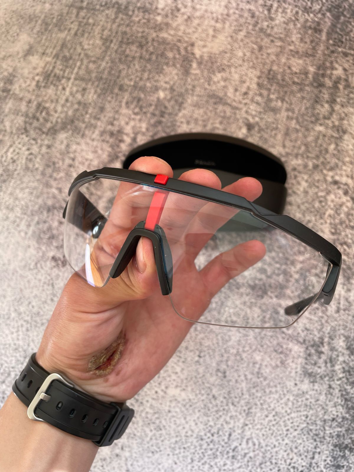 Prada Linea Rossa Sunglasses SPS-03X DG0-09H