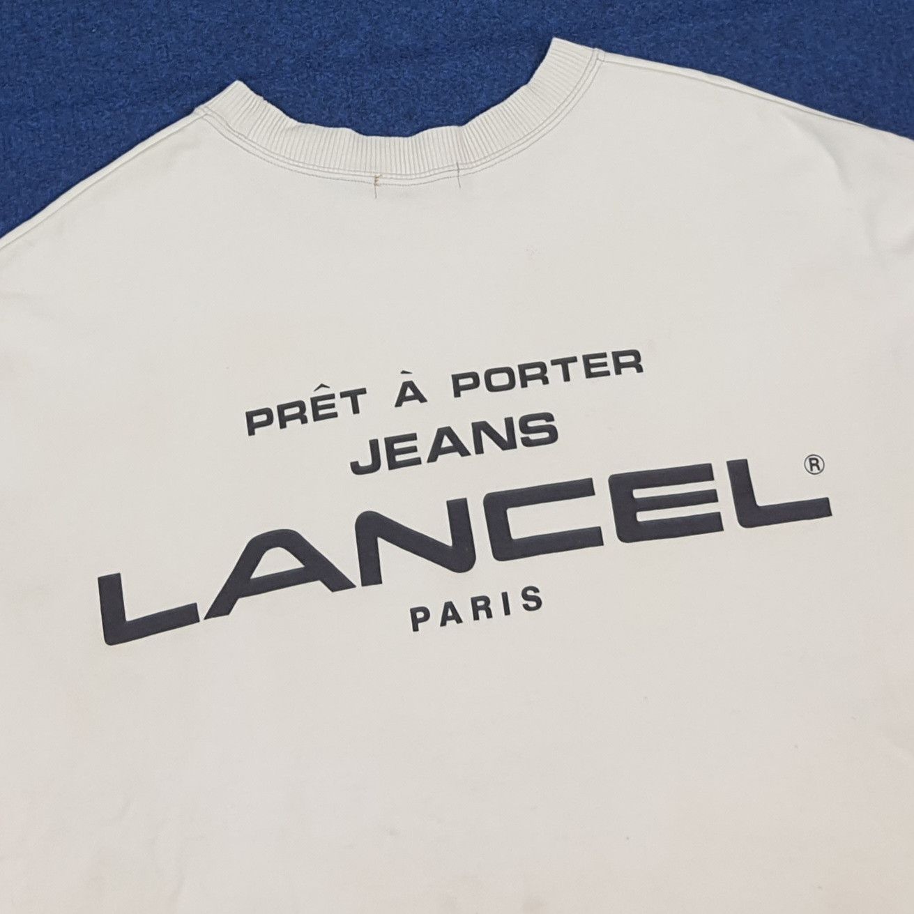 Lancel Vintage Pret a Porter Jeans Lancel Paris Sweatshirt C296N15 Size US L / EU 52-54 / 3 - 2 Thumbnail