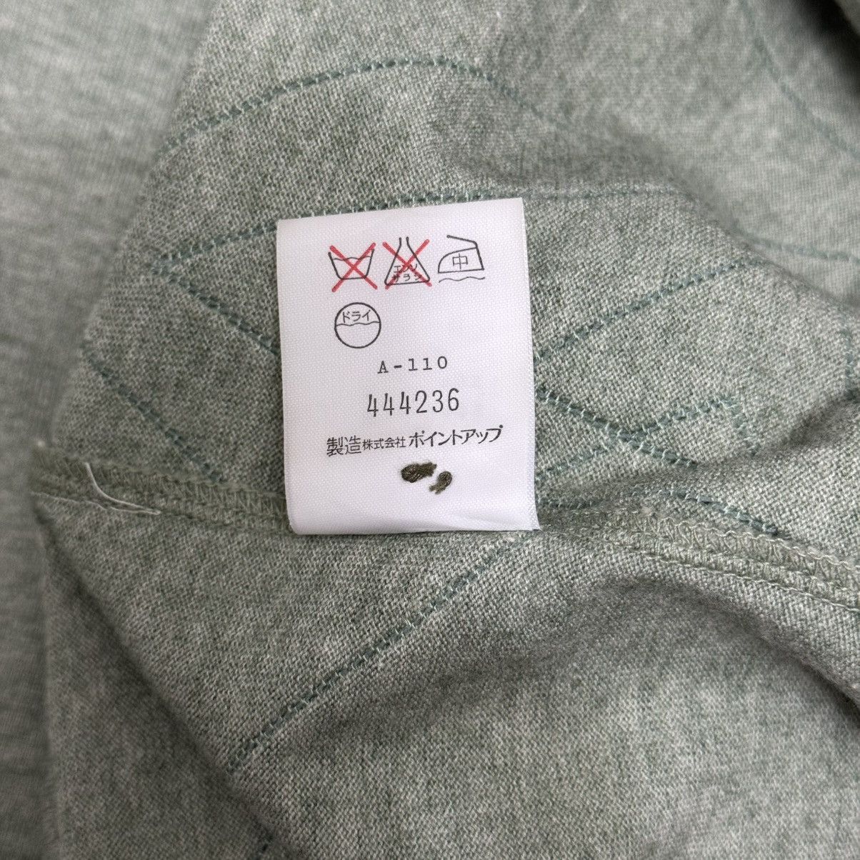 Issey Miyake Hai Sporting Gear by Issey Miyake Sage Wool Embossed Art Size US M / EU 48-50 / 2 - 12 Thumbnail