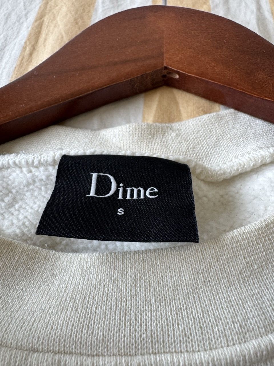 Dime Puzzle Cat Crewneck 'Cream' Size US S / EU 44-46 / 1 - 4 Thumbnail