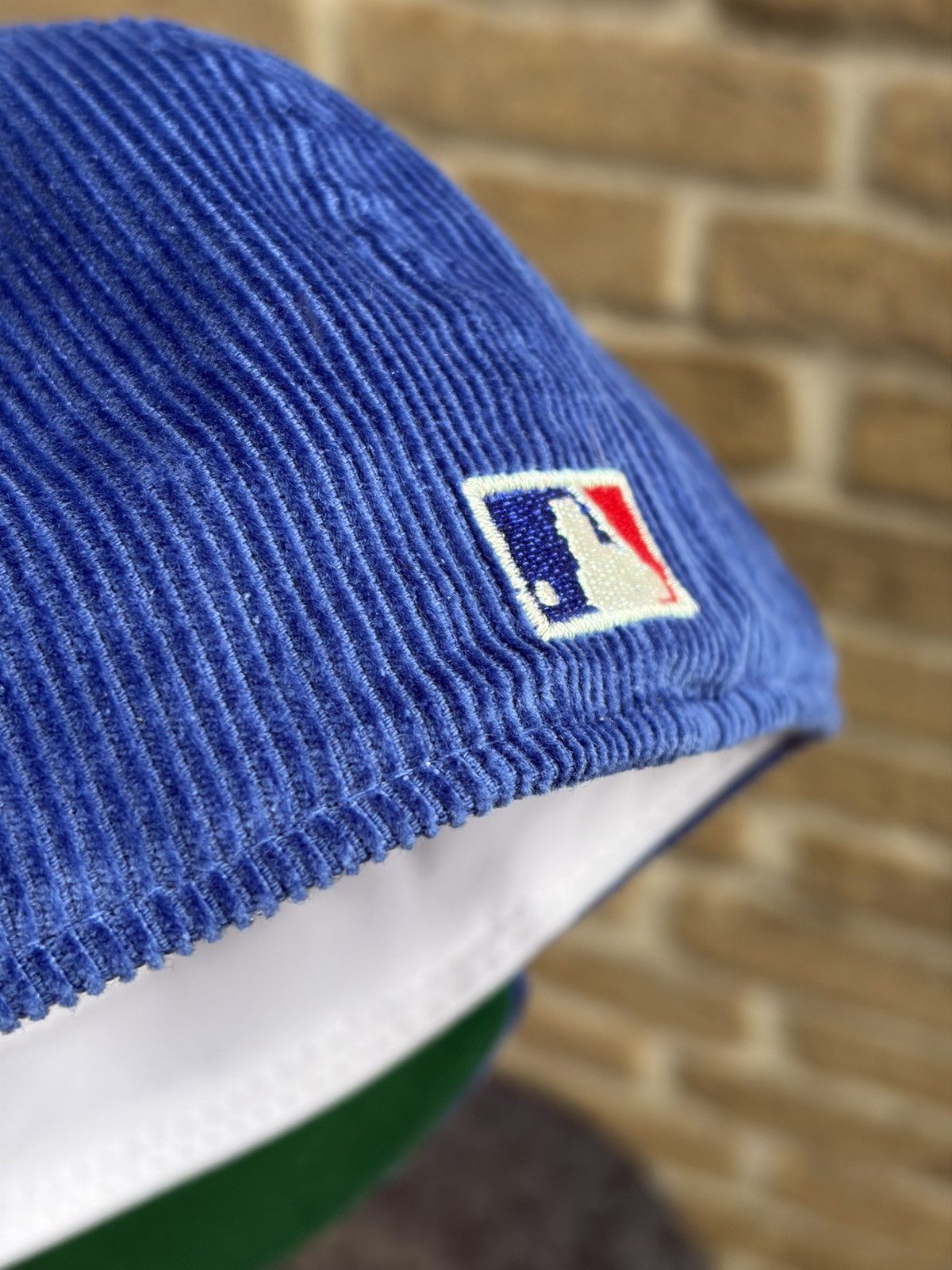 Topperz Blue Corduroy Toronto Blue Jays size 7 1/4 Size ONE SIZE - 7 Thumbnail