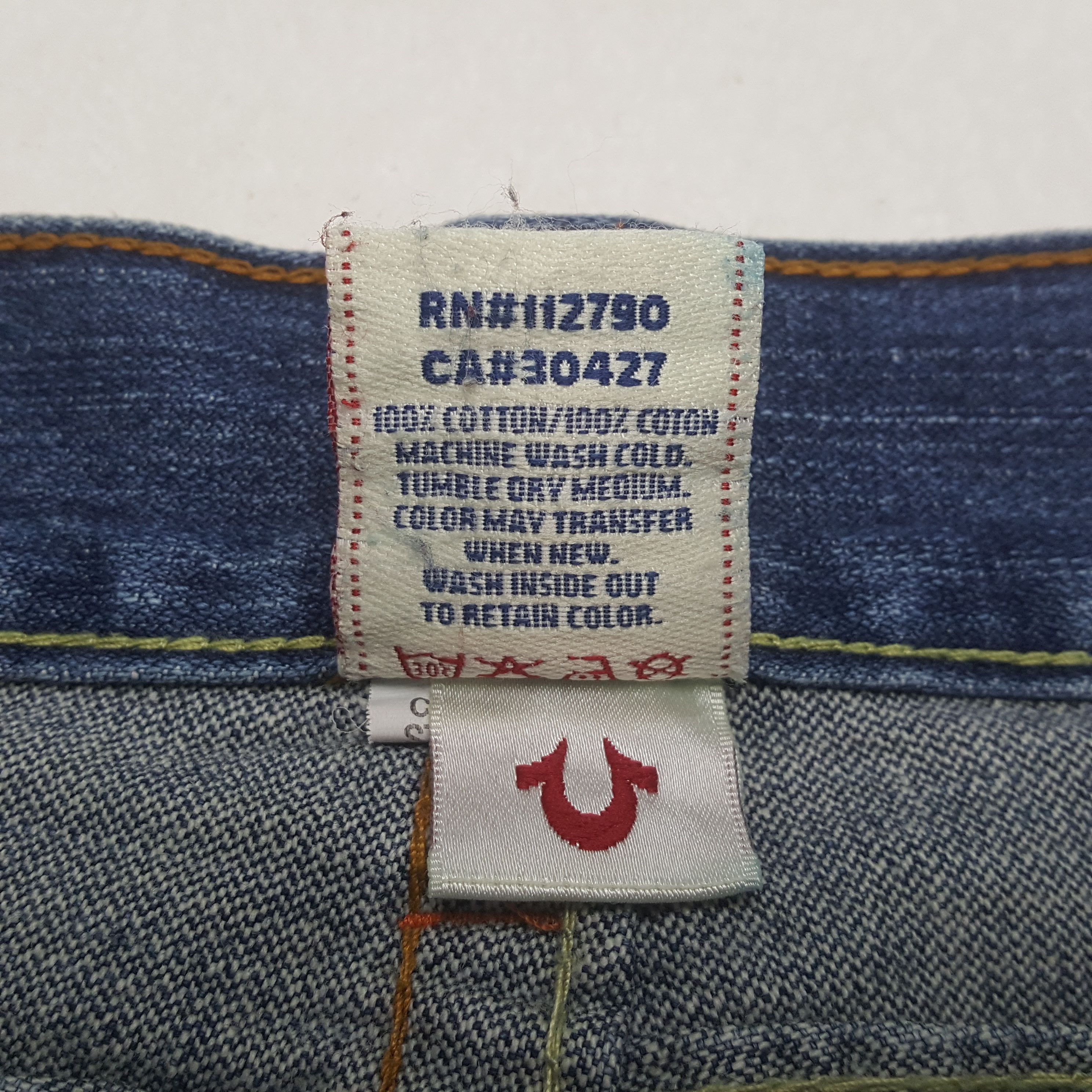 True Religion True Religion Streetwear Fashion Style Jeans C297N15 Size US 32 / EU 48 - 14 Thumbnail