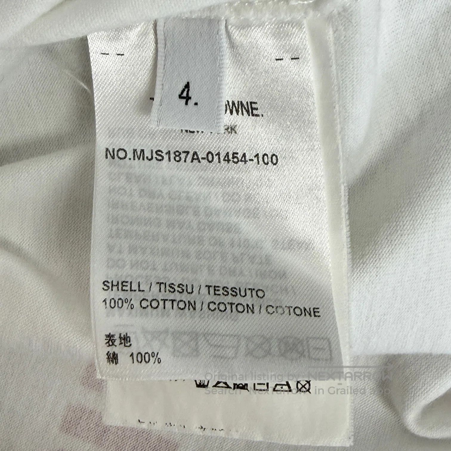 Thom Browne Thom Browne Lobster Four Stripe Printed Short Sleeve| Size US XL / EU 56 / 4 - 6 Thumbnail