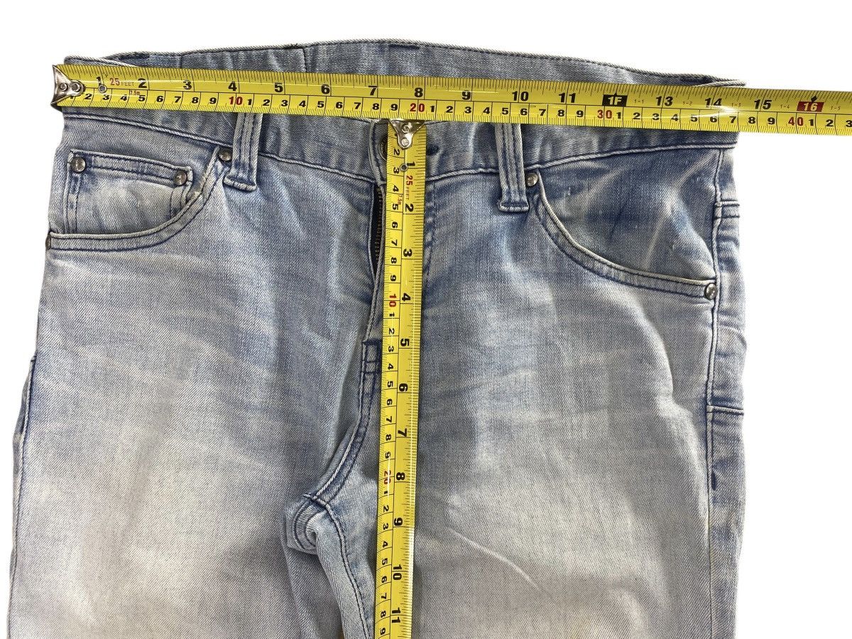 Tornado Mart Tornado Mart Faded Wash Style Straight Leg Jeans Size US 29 - 8 Thumbnail