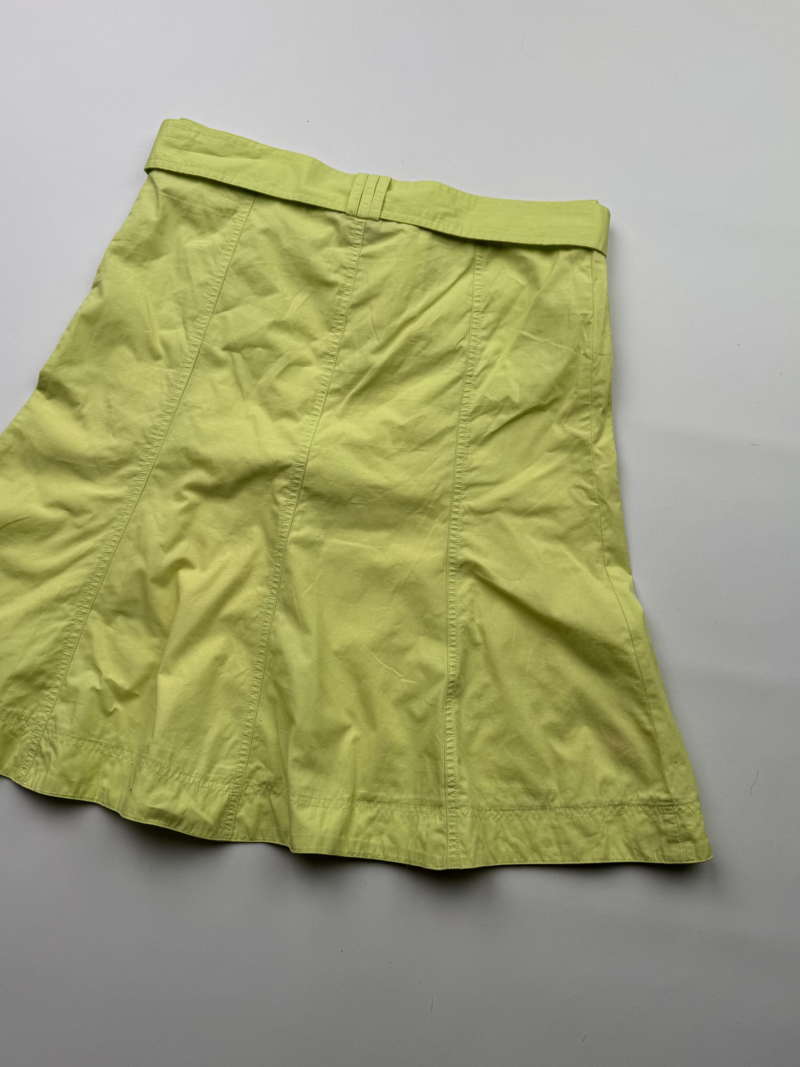 Vintage Vintage Flare Skirt With Belt B461(V280)E2 Size 27" / US 4 / IT 40 - 9 Thumbnail