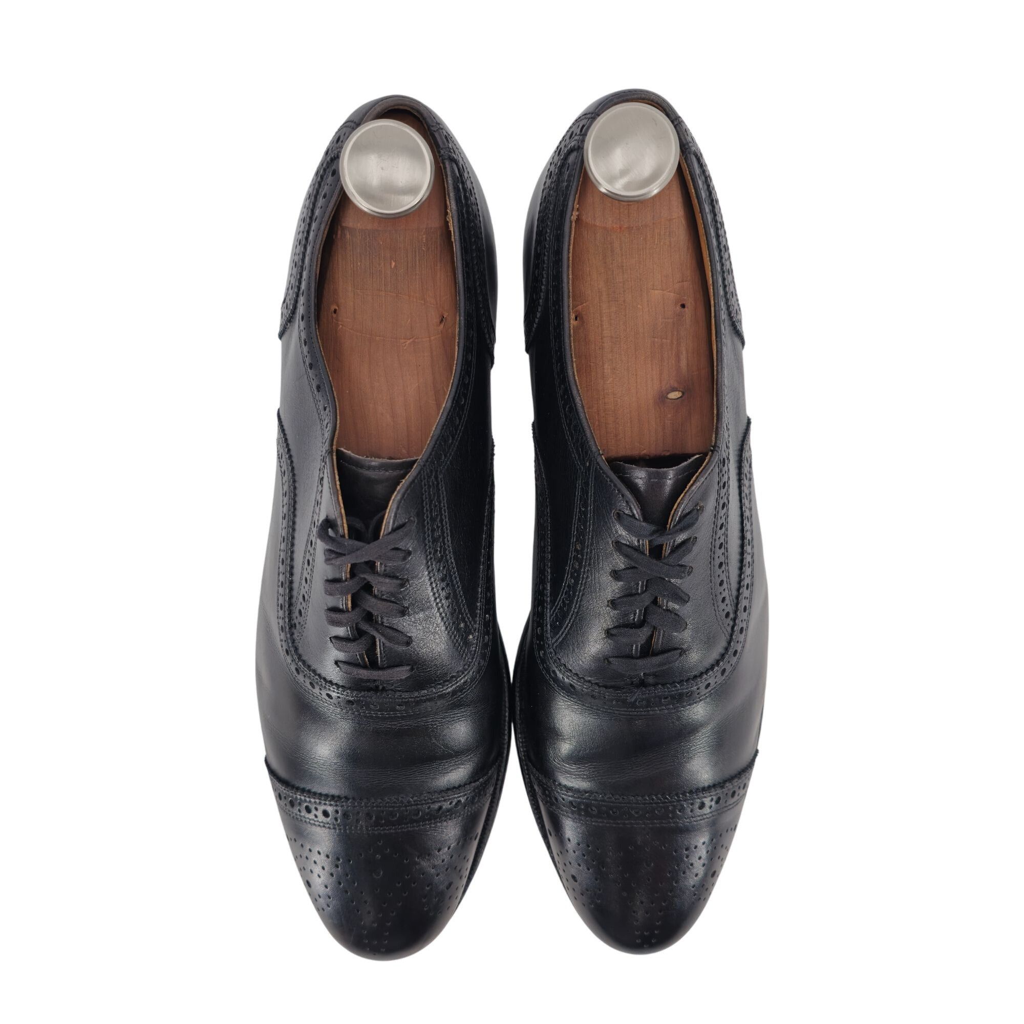 Polo Ralph Lauren Polo Ralph Lauren Benchmade Italy Mens size 13 Black Leather Size US 13 / EU 46 - 2 Thumbnail