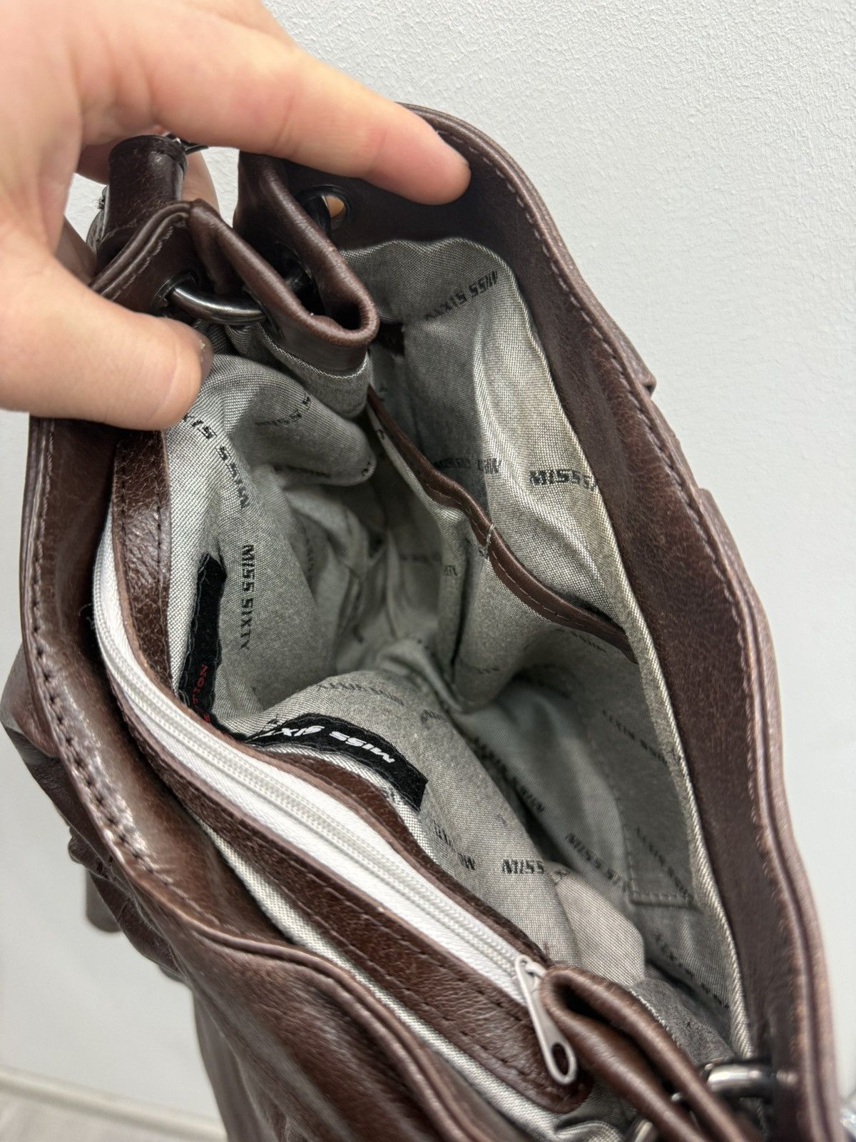 Miss Sixty Vintage Miss Sixty Y2K Leather Bag Size ONE SIZE - 6 Thumbnail