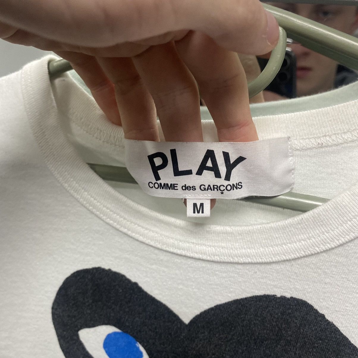 Comme des Garcons CDG Comme des Garcons T-shirt Double Heart Size US M / EU 48-50 / 2 - 6 Thumbnail