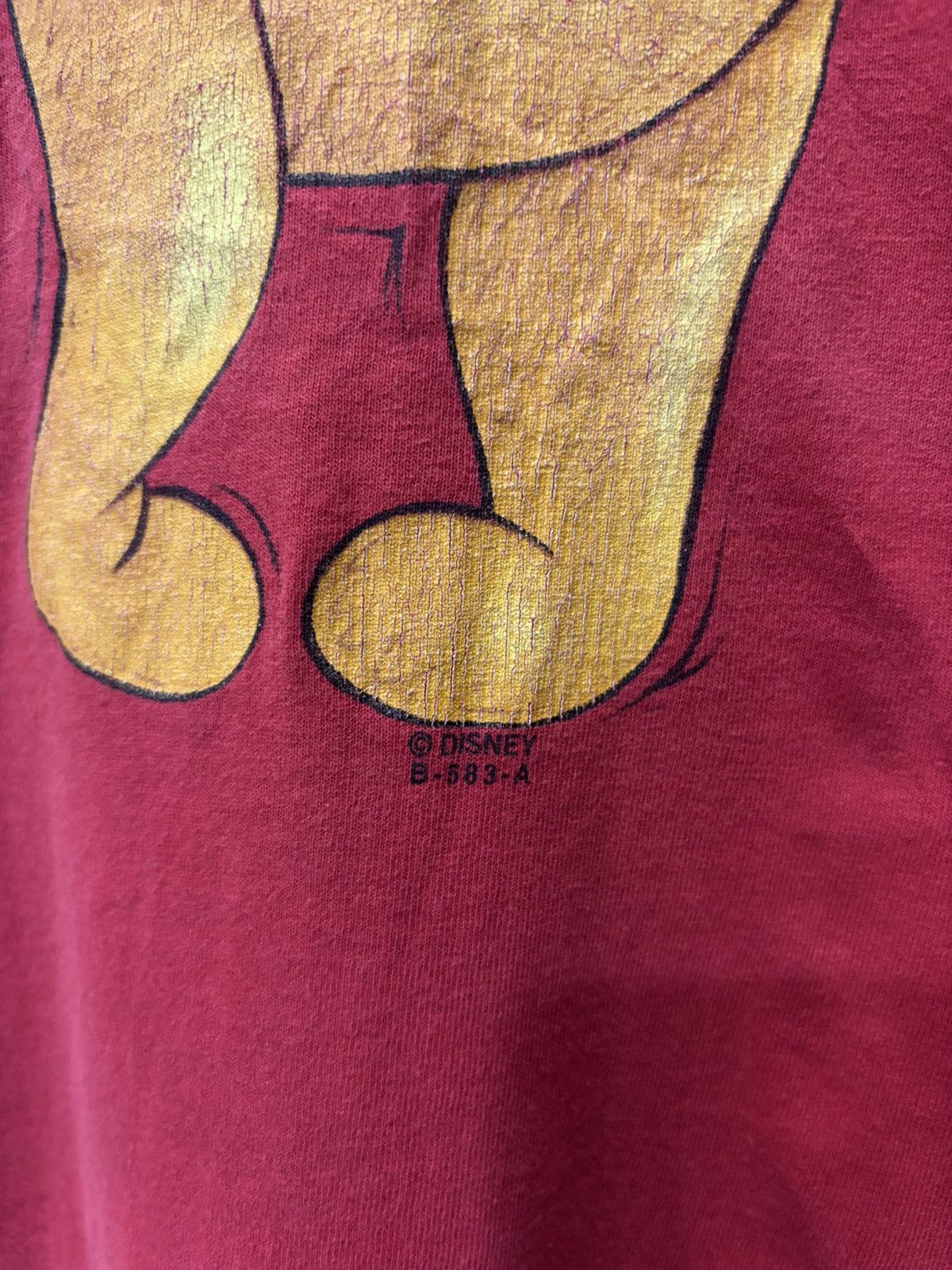 Vintage Vintage Disney Pooh Tshirt Size US L / EU 52-54 / 3 - 2 Thumbnail