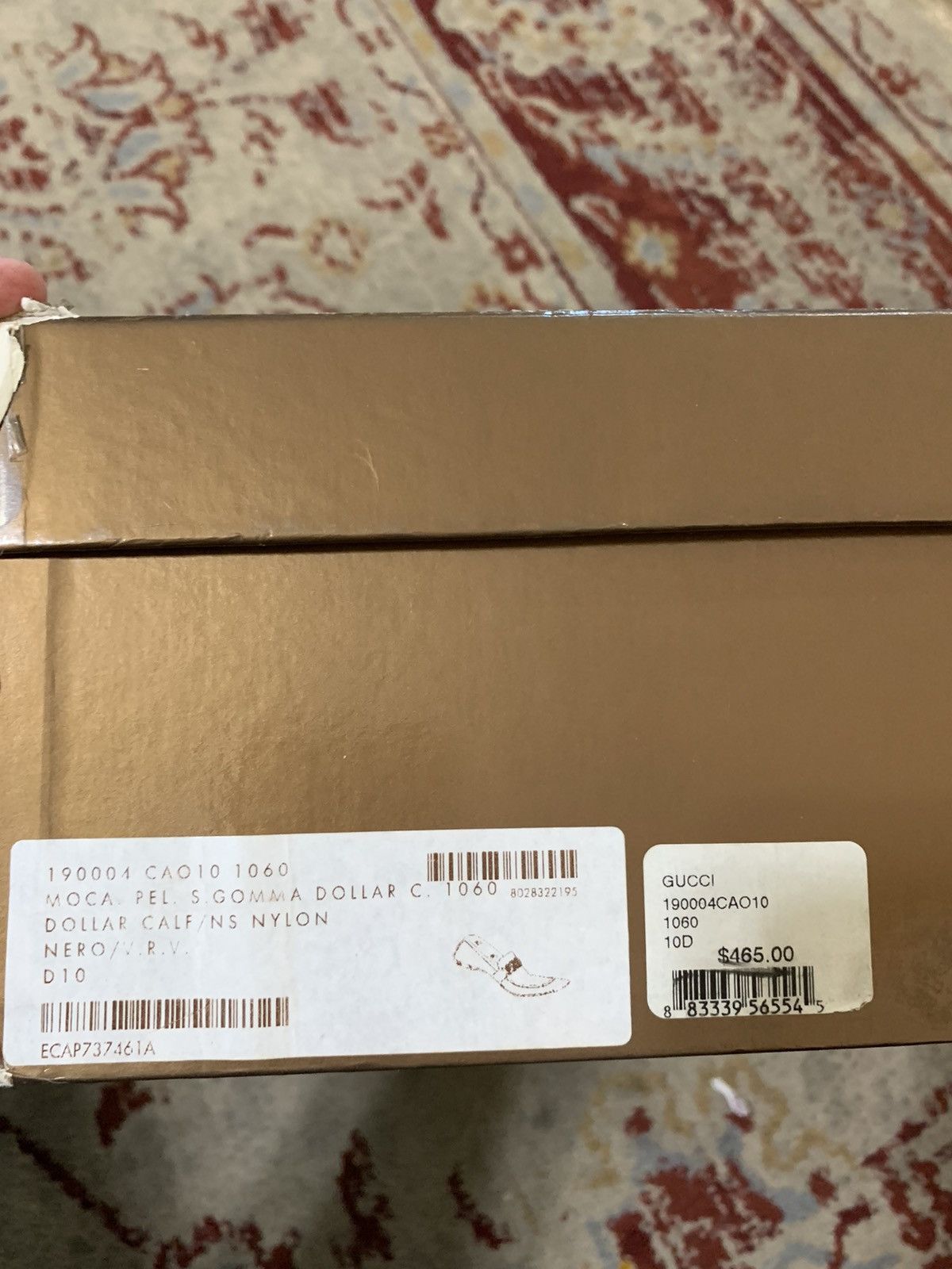 Gucci MOCA Pel S. Gomma Dollar loafers Size US 10 / EU 43 - 21 Thumbnail