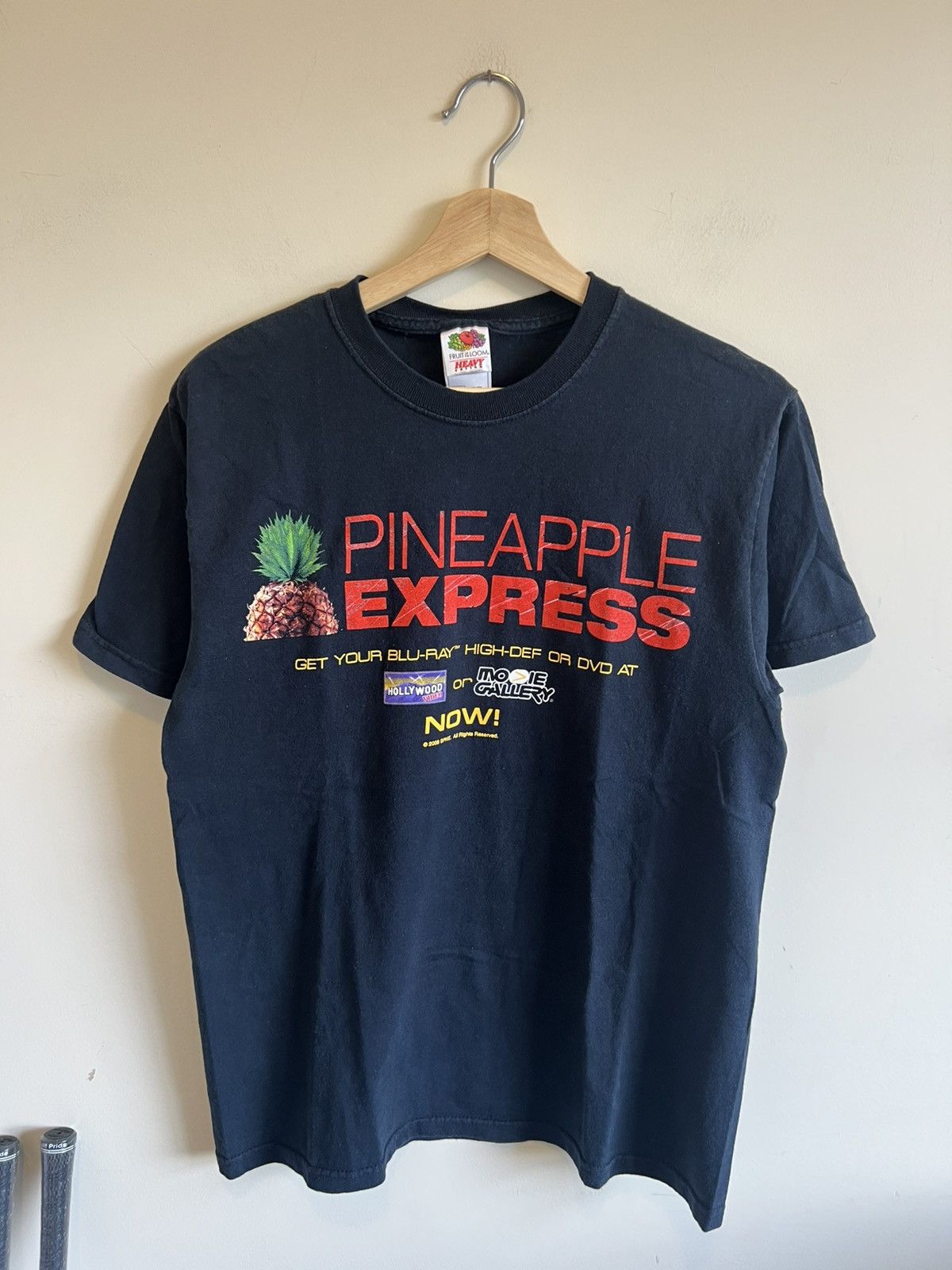 Fruit Of The Loom RARE 2008 Pineapple Express Movie Promo tee Size US M / EU 48-50 / 2 - 1 Thumbnail