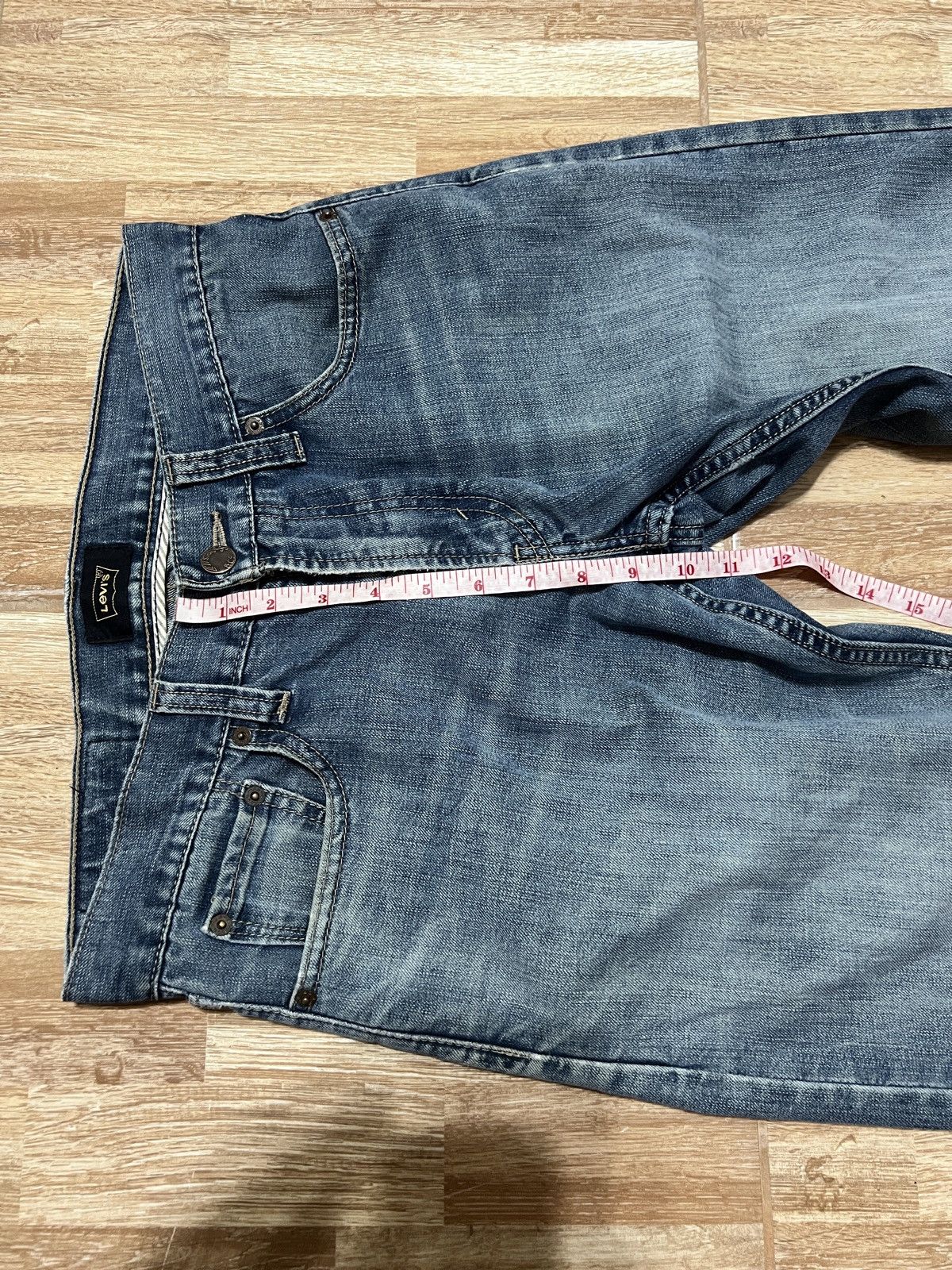 Levi's Levi’s 514 Slim Straight Plaid Lining Black Patch Size US 30 / EU 46 - 6 Thumbnail