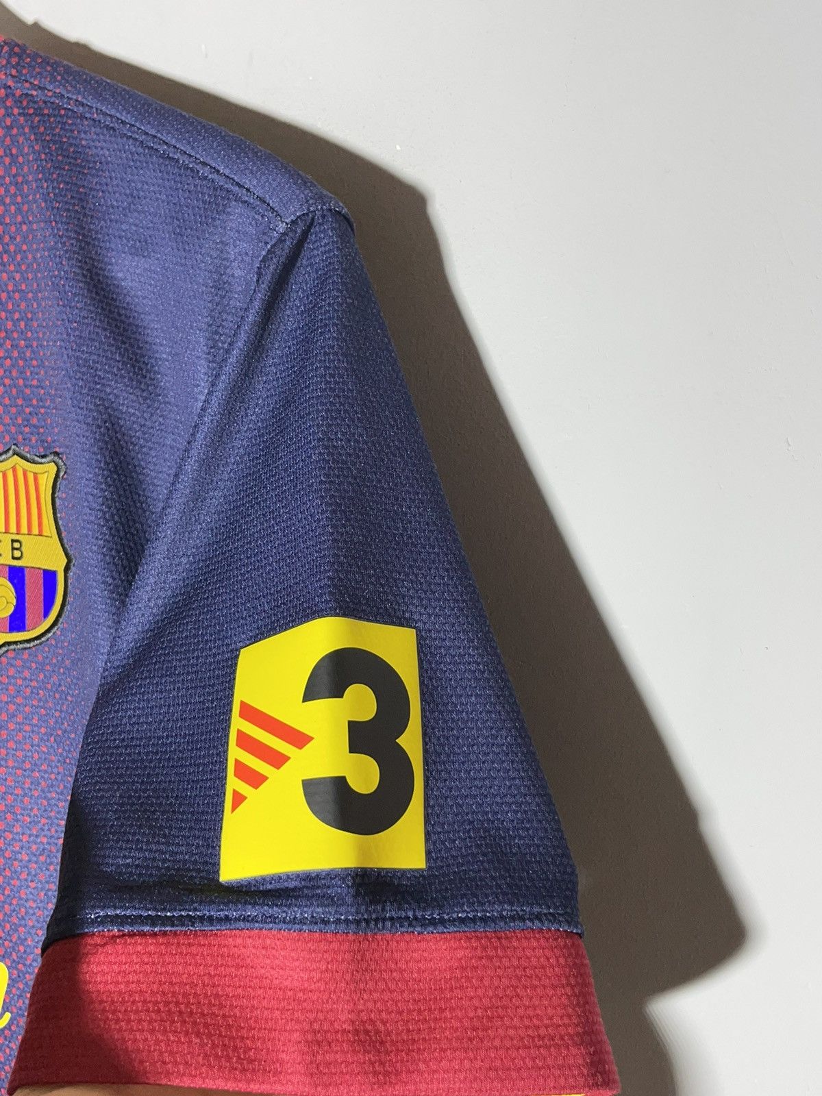Nike F.C Barcelona Nike 2013/14 Home Y2k Football Shirt Size US S / EU 44-46 / 1 - 8 Thumbnail
