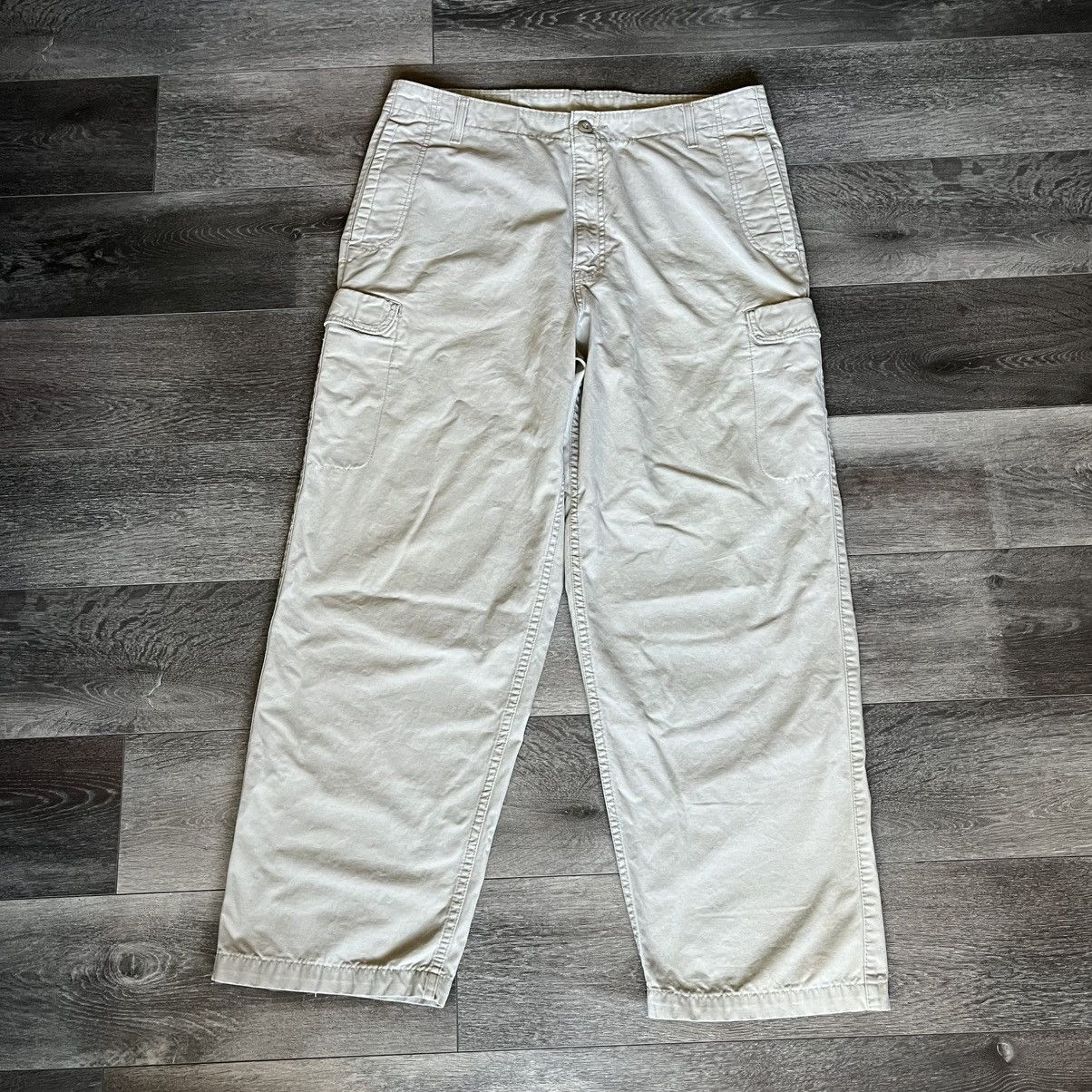 Levi's Vintage 90s Levi’s Dry Goods Cargo Skater Pocket Pants 36x30 Size US 36 / EU 52 - 2 Thumbnail