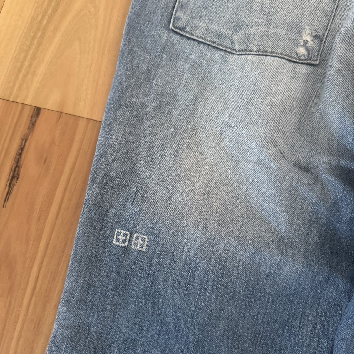 Ksubi vintage tsubi super ruin venice jeans (2001) Size US 34 / EU 50 - 4 Thumbnail