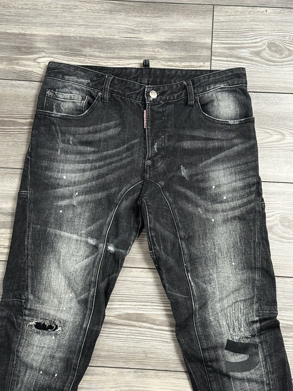 Designer × Dsquared2 Dsquared2 Distressed Jeans Size US 33 - 3 Thumbnail