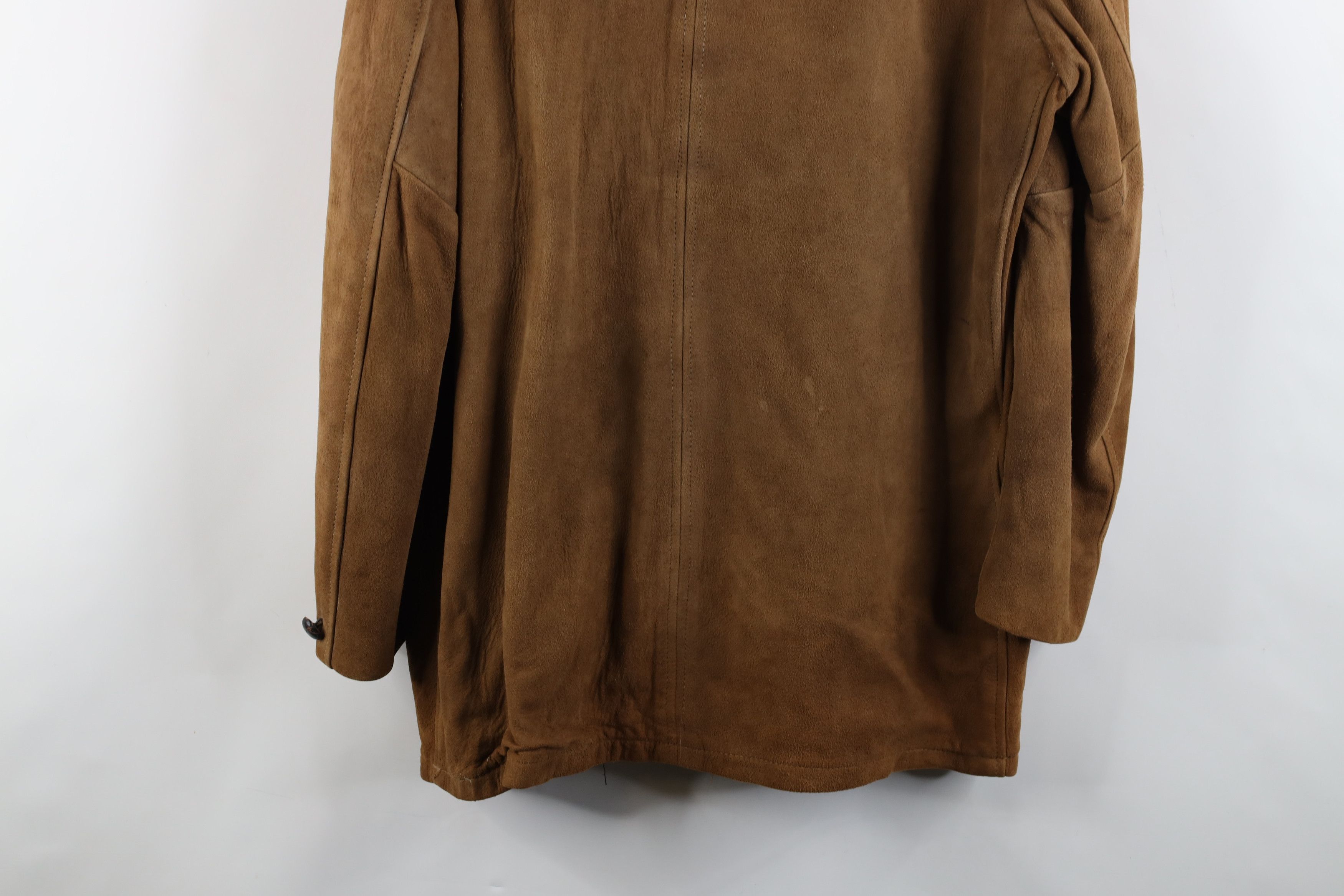 Vintage Vintage 70s Streetwear Leather Full Button Blazer Jacket USA Size US XL / EU 56 / 4 - 16 Thumbnail