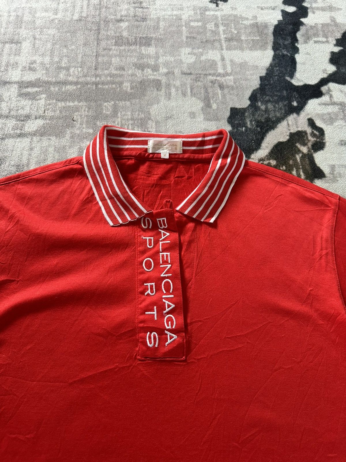 Balenciaga 1990’s Balenciaga Sport polo tee Size US M / EU 48-50 / 2 - 4 Thumbnail