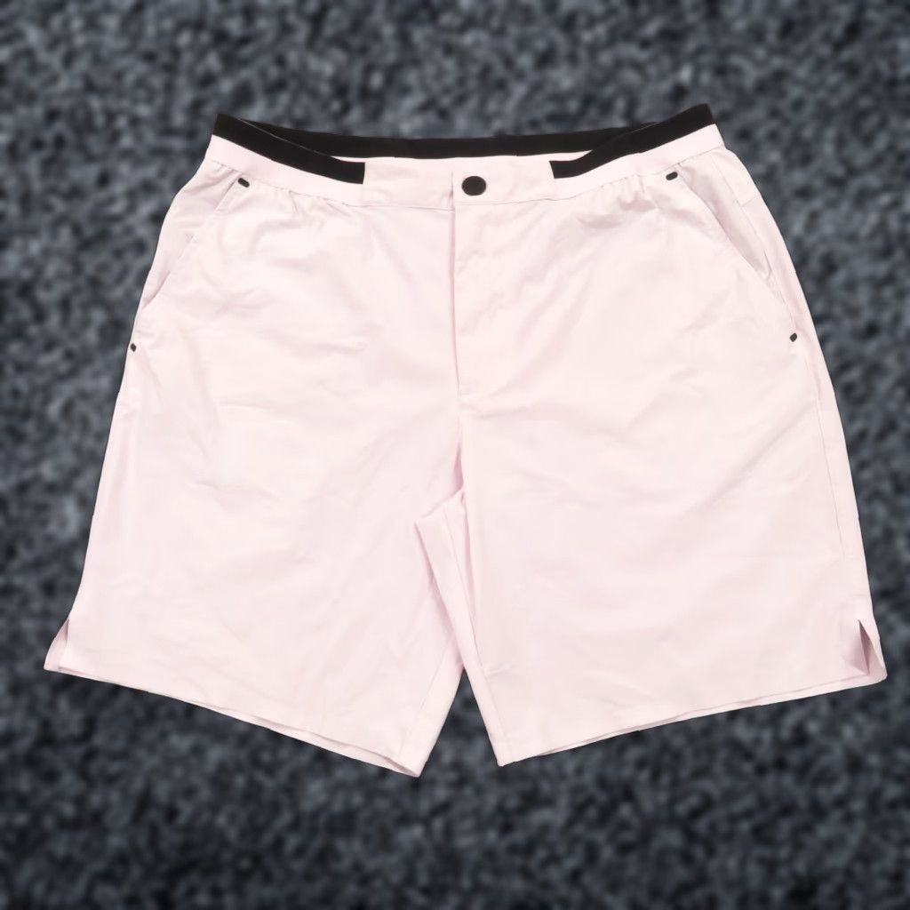 Vintage Greyson Shorts 33 Mens Hybrid Pickleball Tennis Rally 8" Performance Petal Pink Size US 32 / EU 48 - 1 Thumbnail