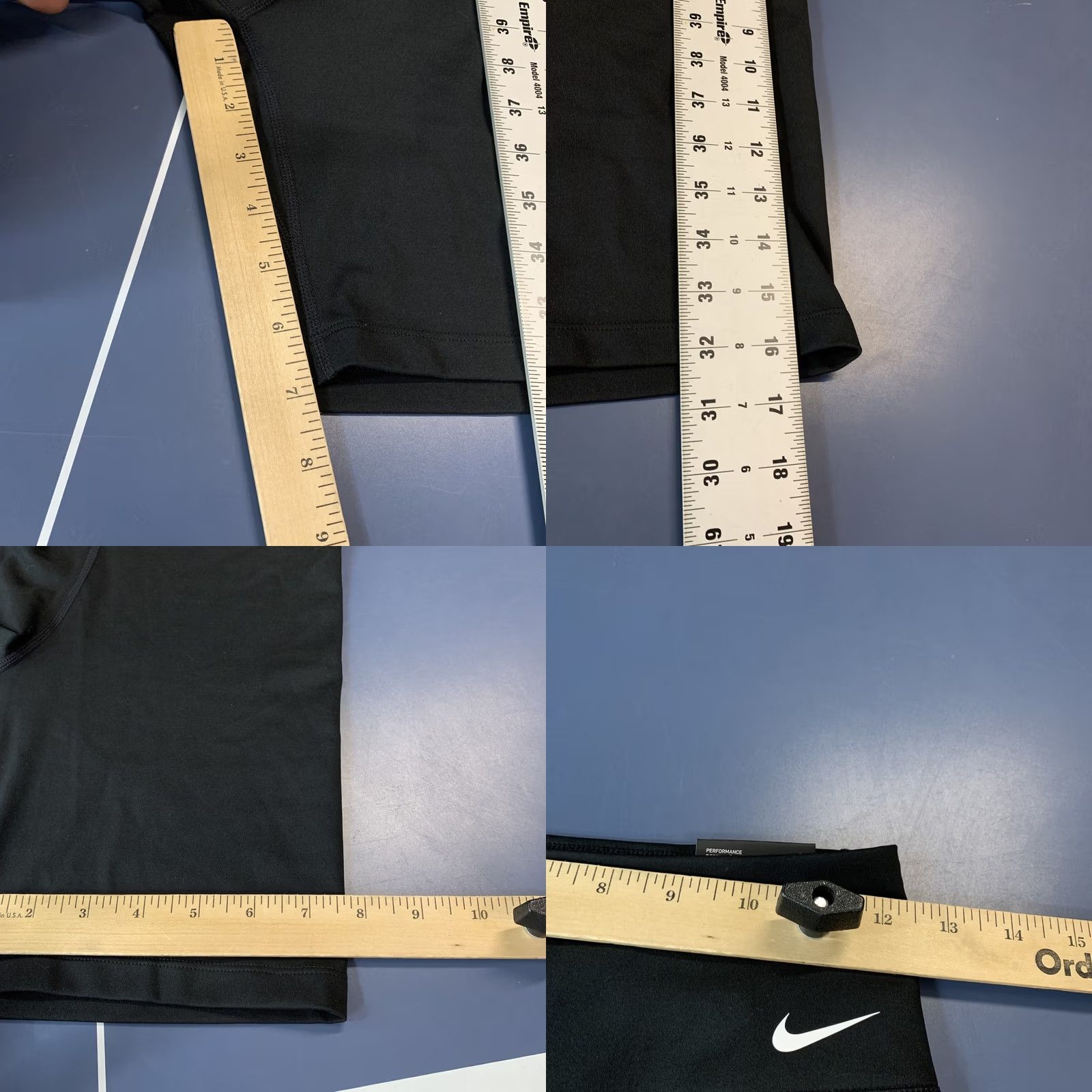 Nike Nike THE ONE Dri-FIT Biker Shorts Black Womens Medium Compression Size 32" / US 10 / IT 46 - 9 Thumbnail