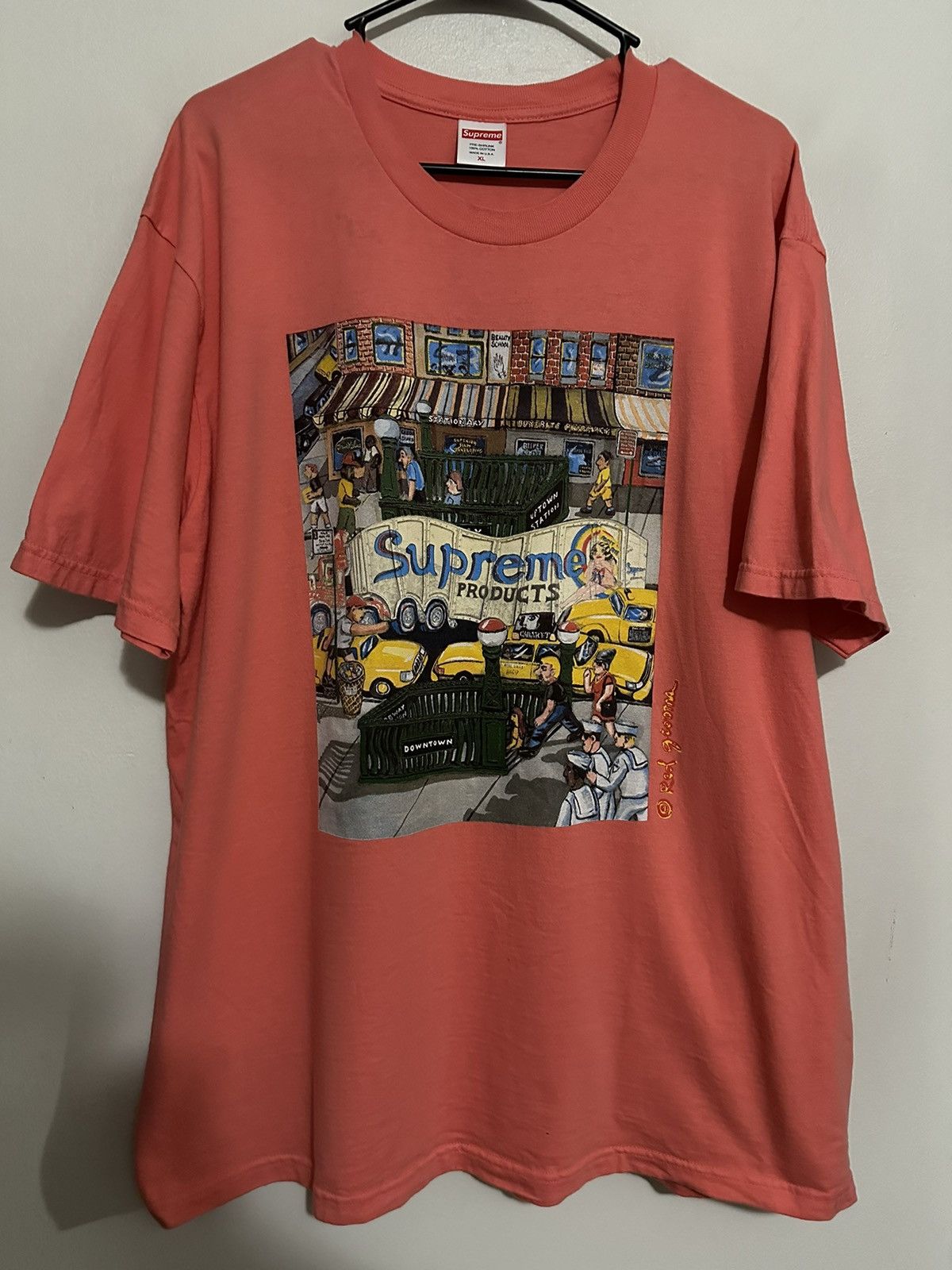 Supreme Supreme Manhattan Tee Size US XL / EU 56 / 4 - 1 Thumbnail