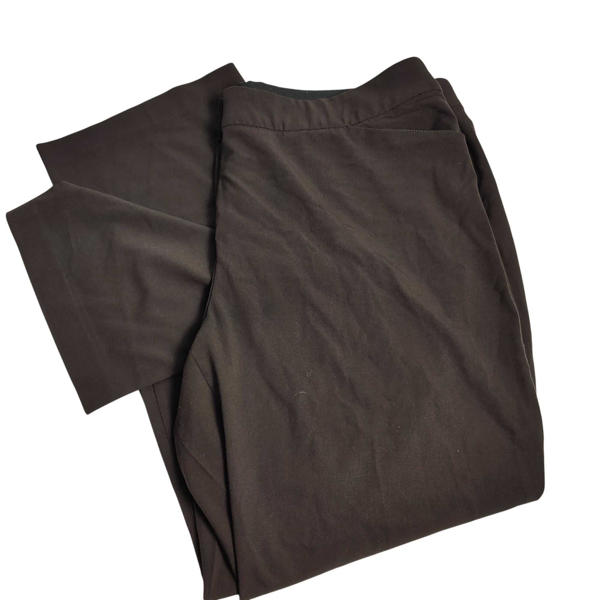 Croft & Barrow Croft & Barrow Womens 22W Brown Polyester Rayon Blend Dress Size 42" / US 20 - 6 Thumbnail