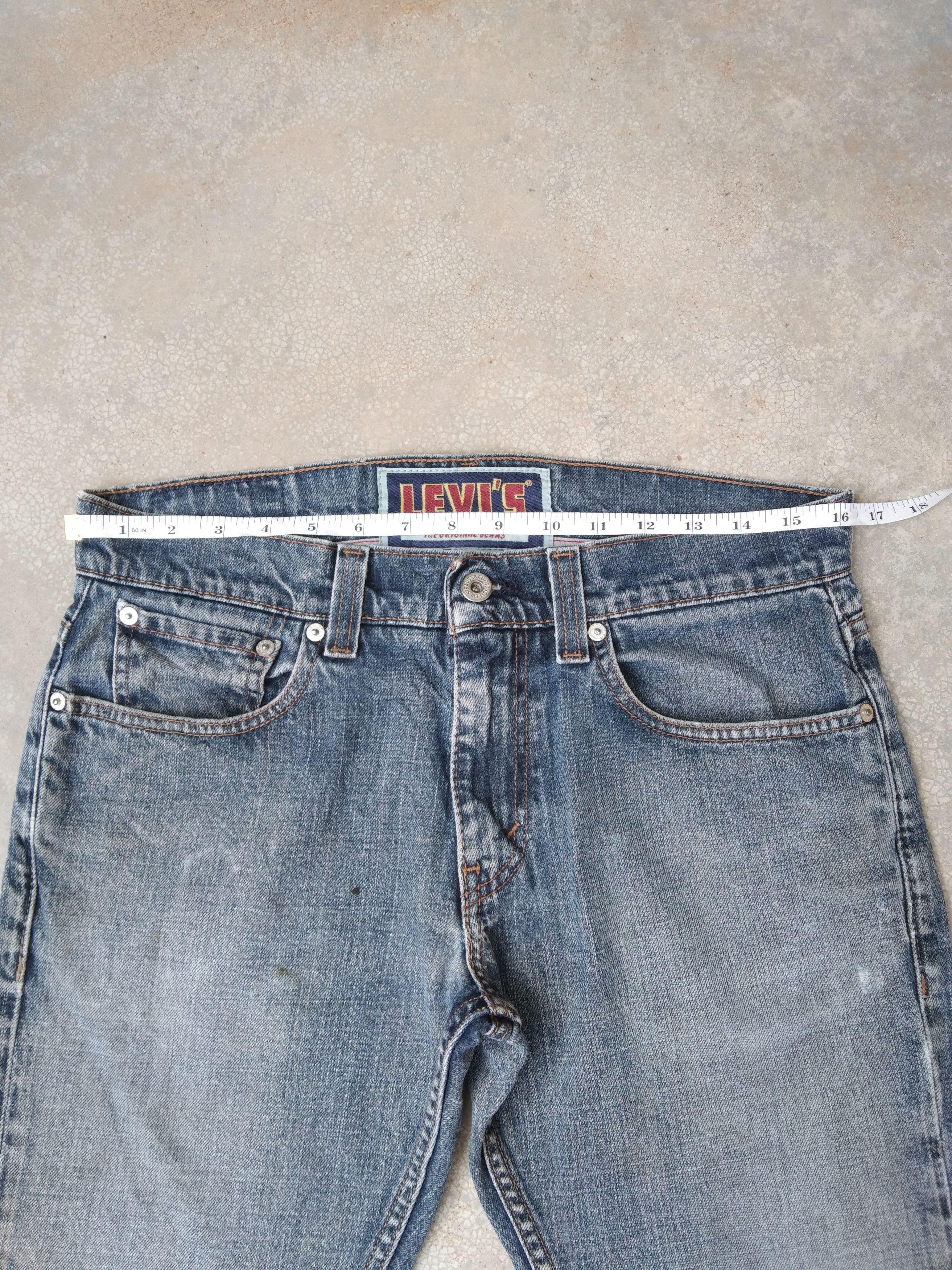 Jean × Levi's × Vintage Vintage Levis Jeans 511 Distressed Denim 32x30 Size US 32 / EU 48 - 7 Thumbnail