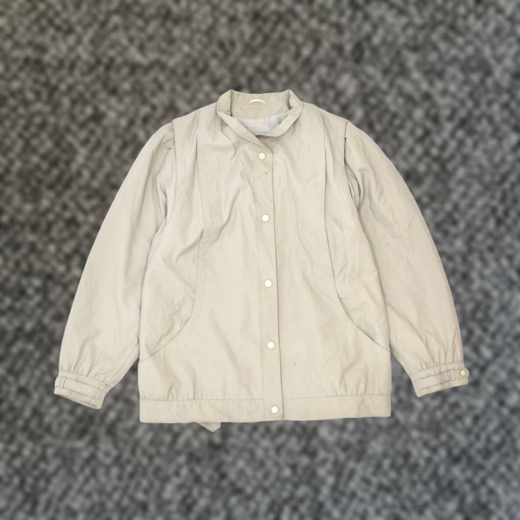 Rains VINTAGE ADLER MODE Womens Rain Jacket Beige Cotton XL UK 18 Size XL / US 12-14 / IT 48-50 - 1 Thumbnail