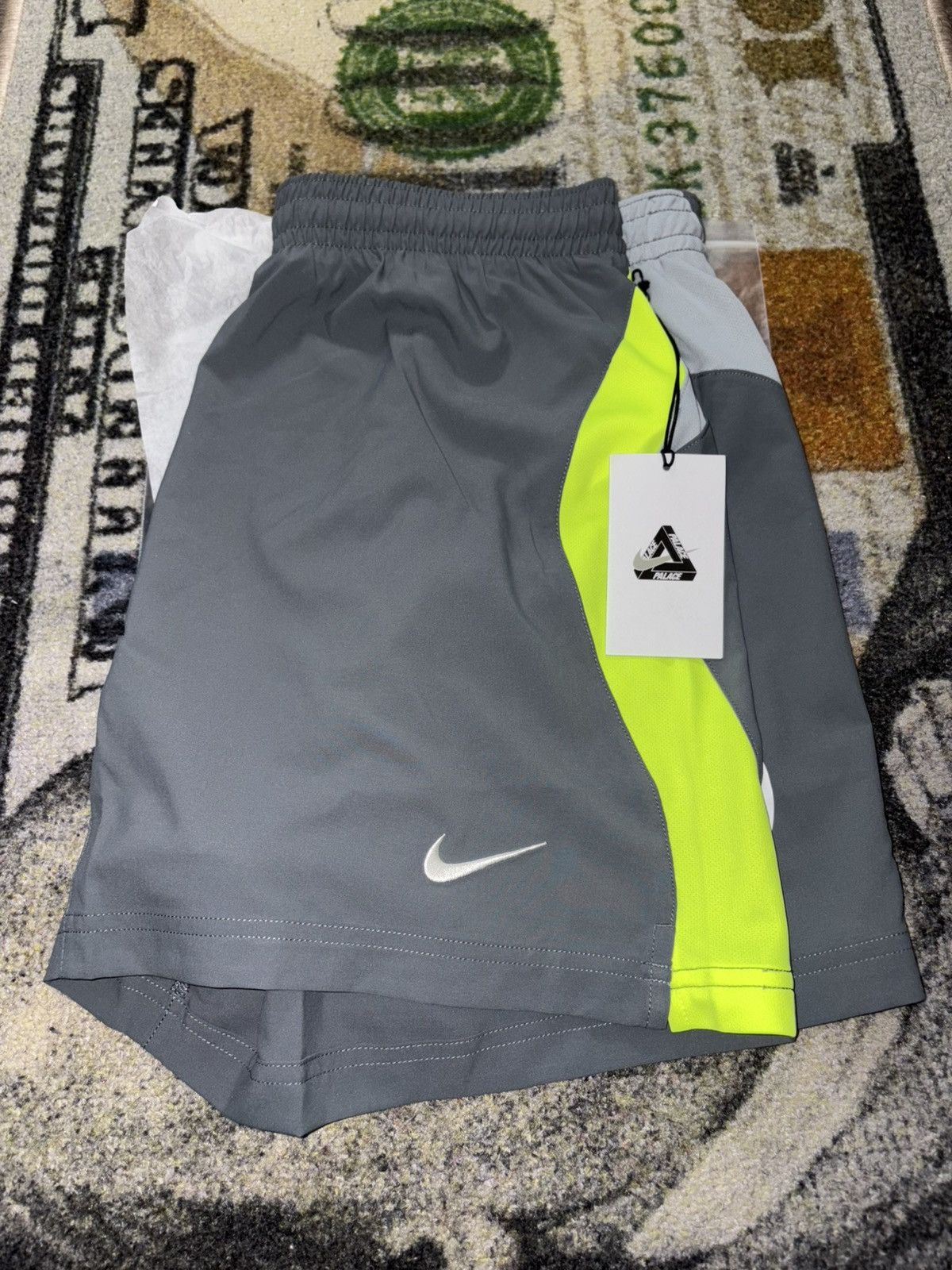 Palace Palace x Nike Total P90 Shorts Grey | Grailed