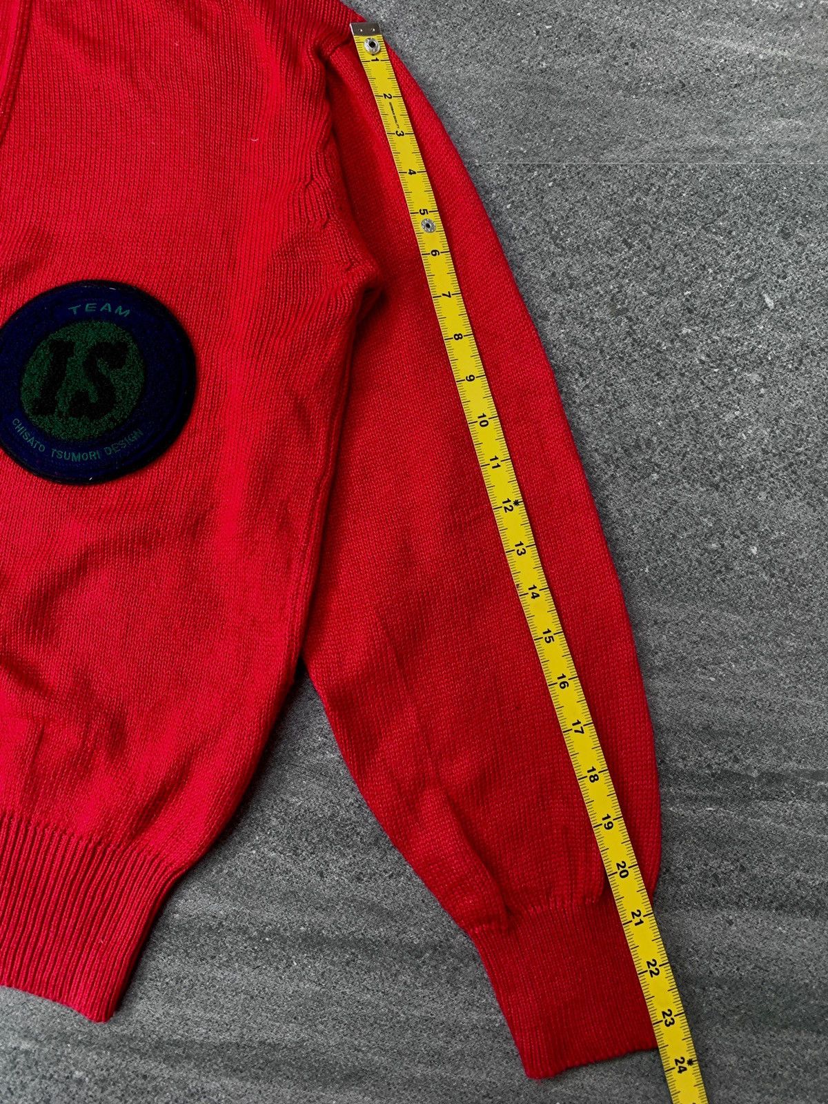 Issey Miyake FREE TAX! IS Team Patched Cardigan Knit Jacket - Medium Size US M / EU 48-50 / 2 - 13 Thumbnail