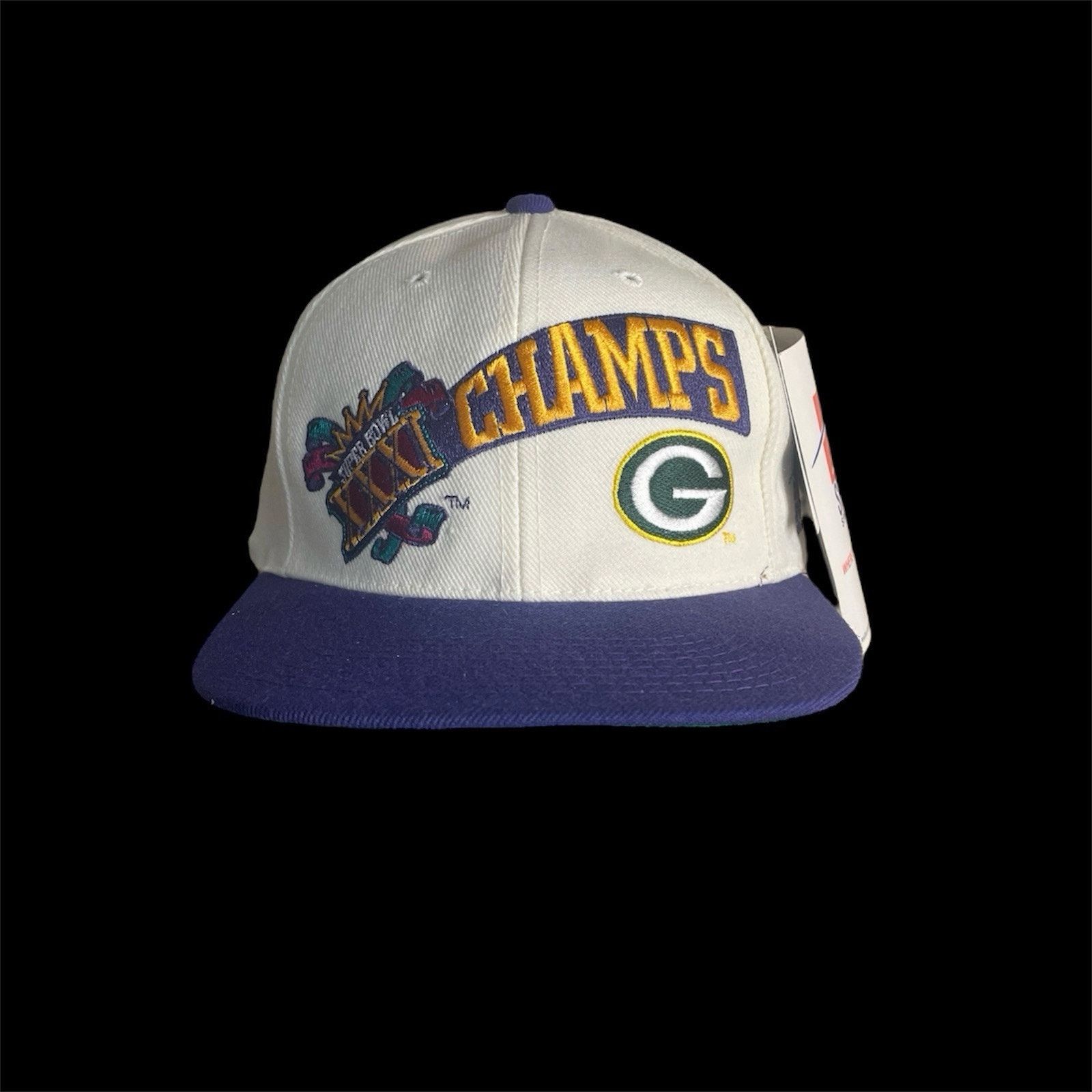 Sports Specialties Vtg GreenBay Packers Hat SnapBack SuperBowl XXXI SS Size US XL / EU 56 / 4 - 1 Thumbnail