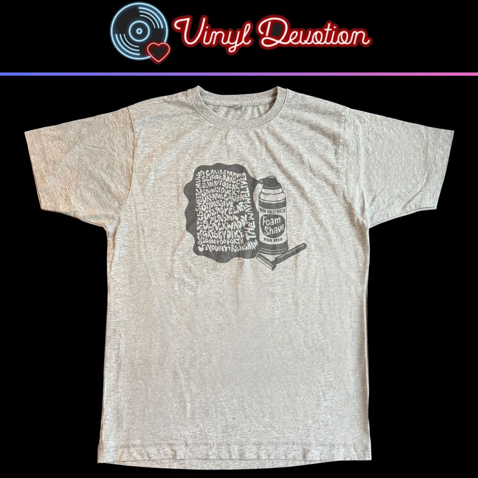 Other Man Chest Hair Compilation Gray T-Shirt Size M Andy Votel Size US M / EU 48-50 / 2 - 1 Thumbnail