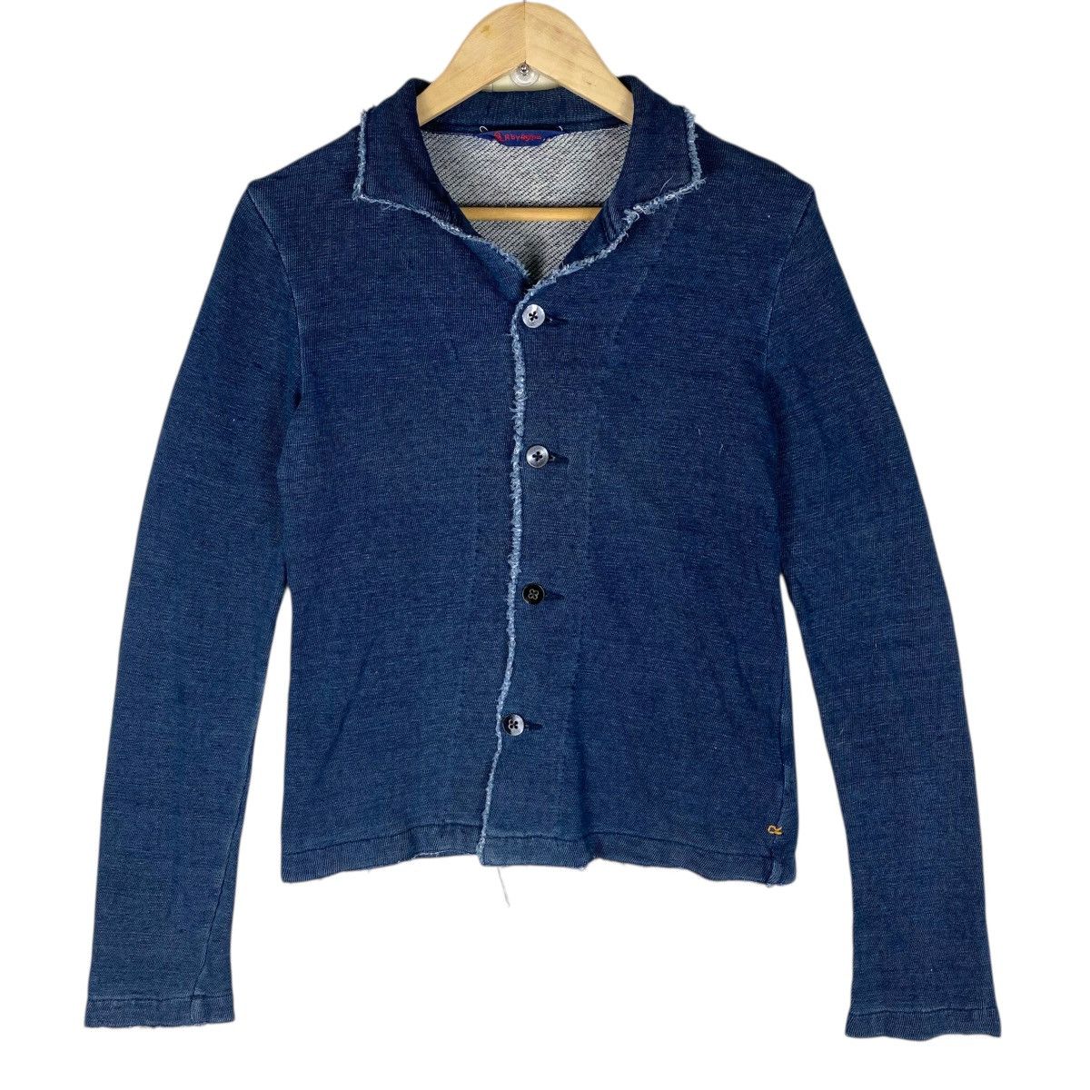 45rpm 💥45RPM DYED INDIGO BUTTON CARDIGAN Size M / US 6-8 / IT 42-44 - 1 Thumbnail