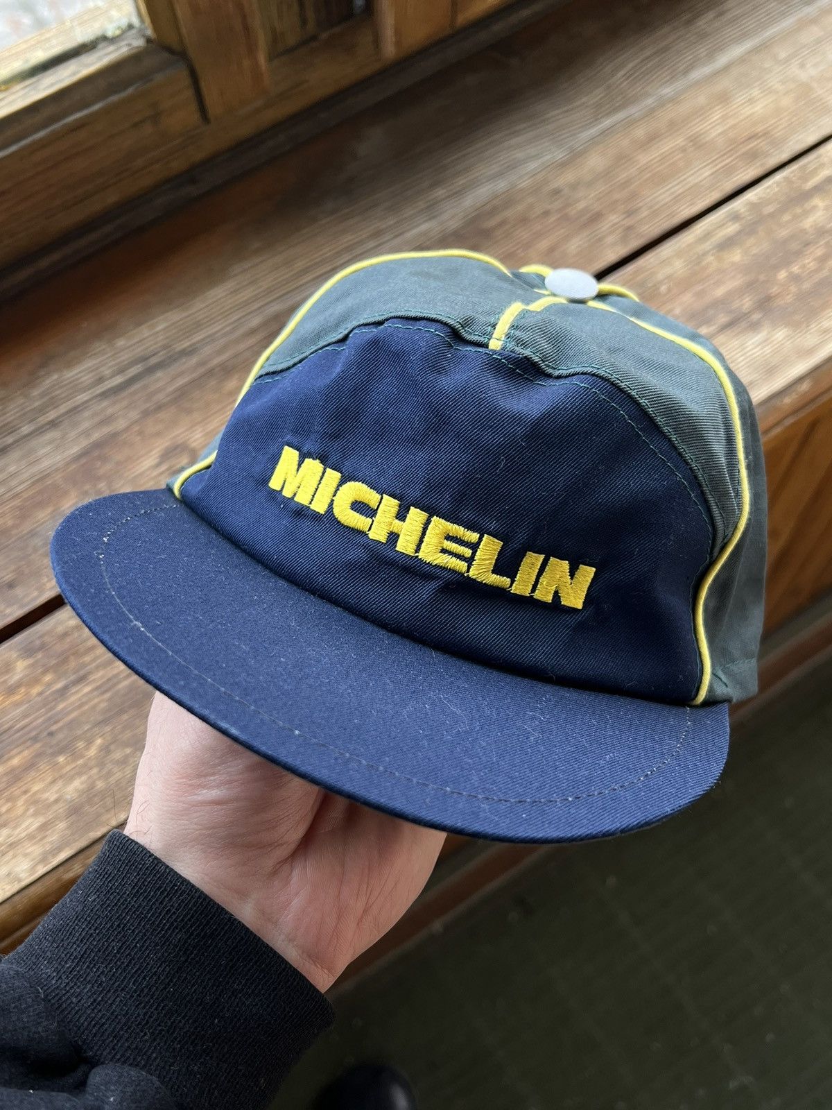 Vintage Vintage Michelin Racing Cap Hat Baseball 90s Size ONE SIZE - 12 Thumbnail