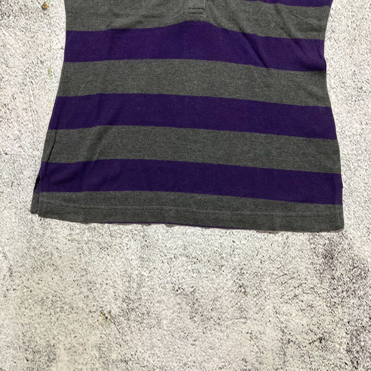 Burberry Vintage Burberry Blue Label Women Polo Tee Stripe Luxuruy Size XS / US 0-2 / IT 36-38 - 9 Thumbnail