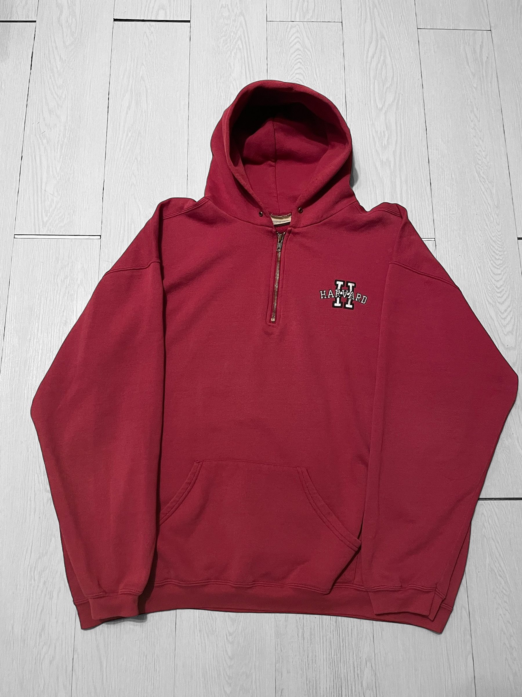 Lee × Vintage Vintage harbard zip hoodie based on lee retro sweatshirt Size US XL / EU 56 / 4 - 1 Thumbnail