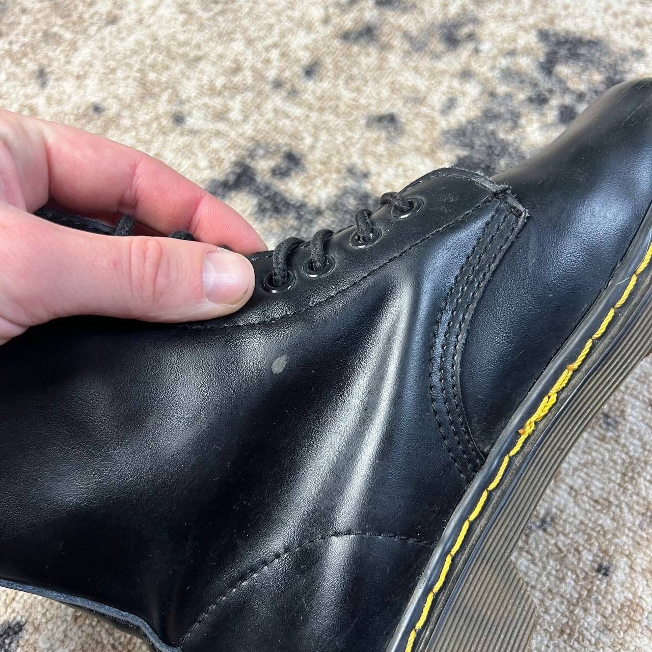 Dr. Martens Dr.Martens 1460 Vintage Hi-Top Black Boots Streetwear Style Size US 6 / IT 36 - 10 Thumbnail