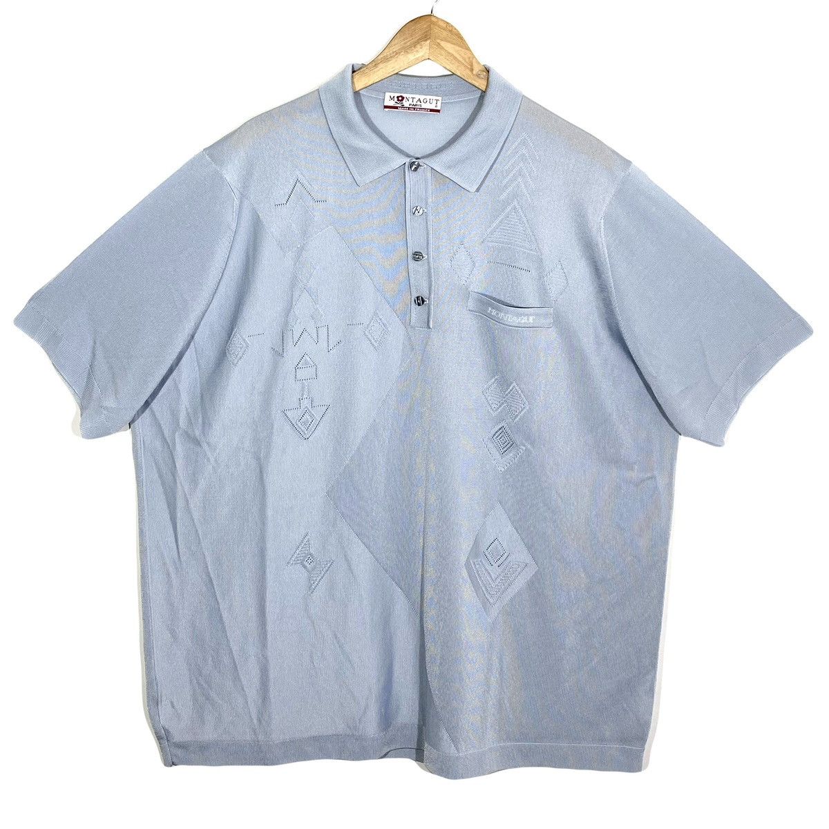 Montagut Polo Style Italian American Les Sopranos Vintage Montagut Size US XXL / EU 58 / 5 - 1 Thumbnail