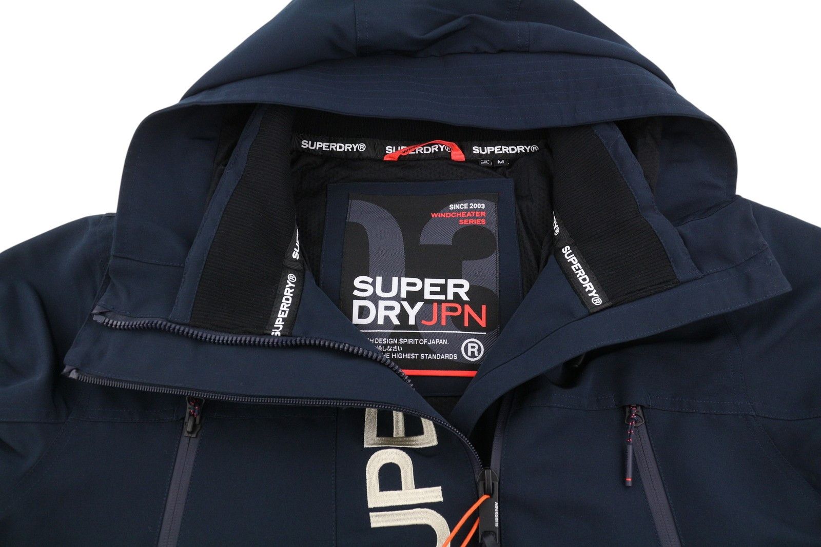 Superdry Windbreaker M Blue Full Zip Light 87145 Size US M / EU 48-50 / 2 - 5 Thumbnail