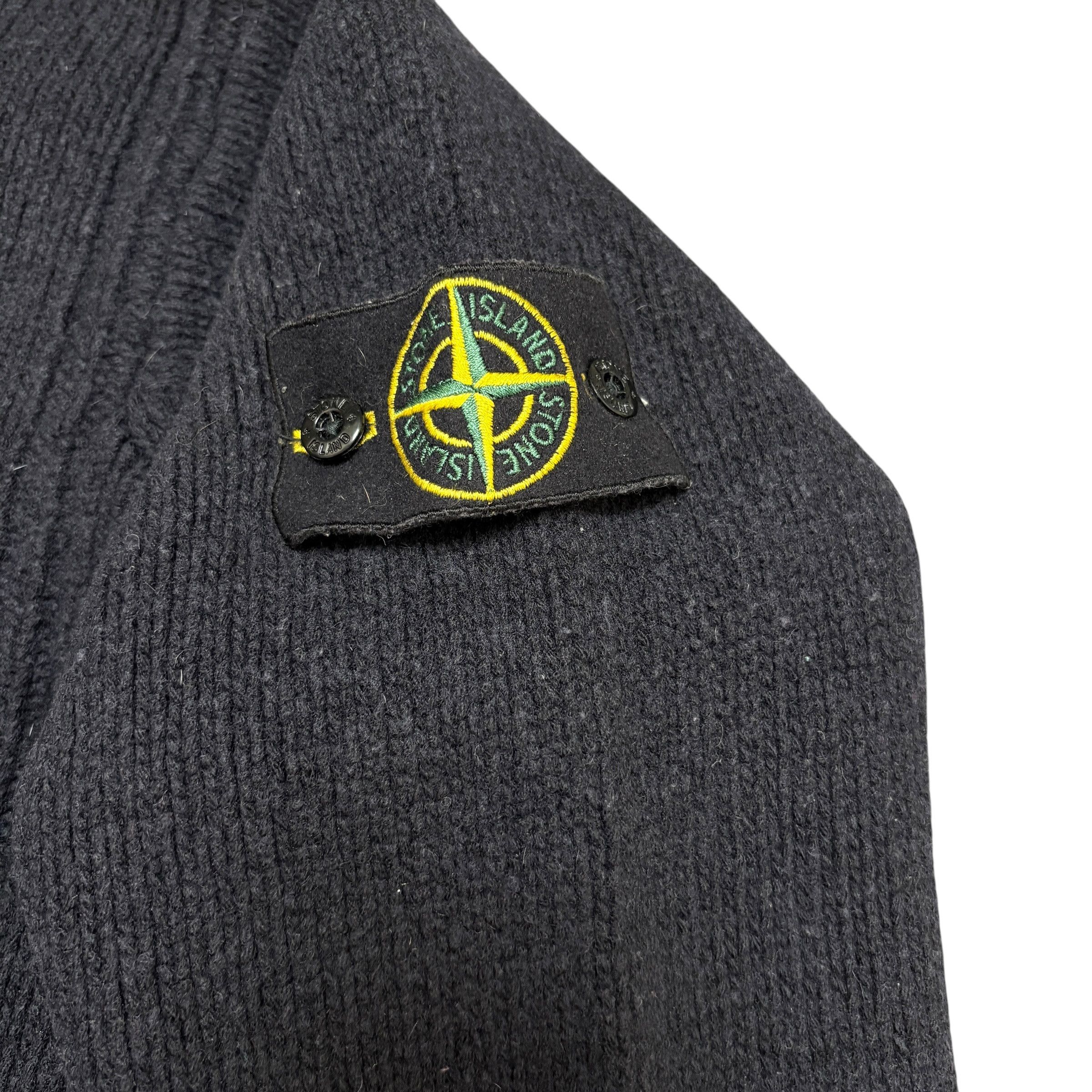 Stone Island Vintage Stone Island Sweater 2000 High Neck Made in Italy Size US L / EU 52-54 / 3 - 6 Thumbnail