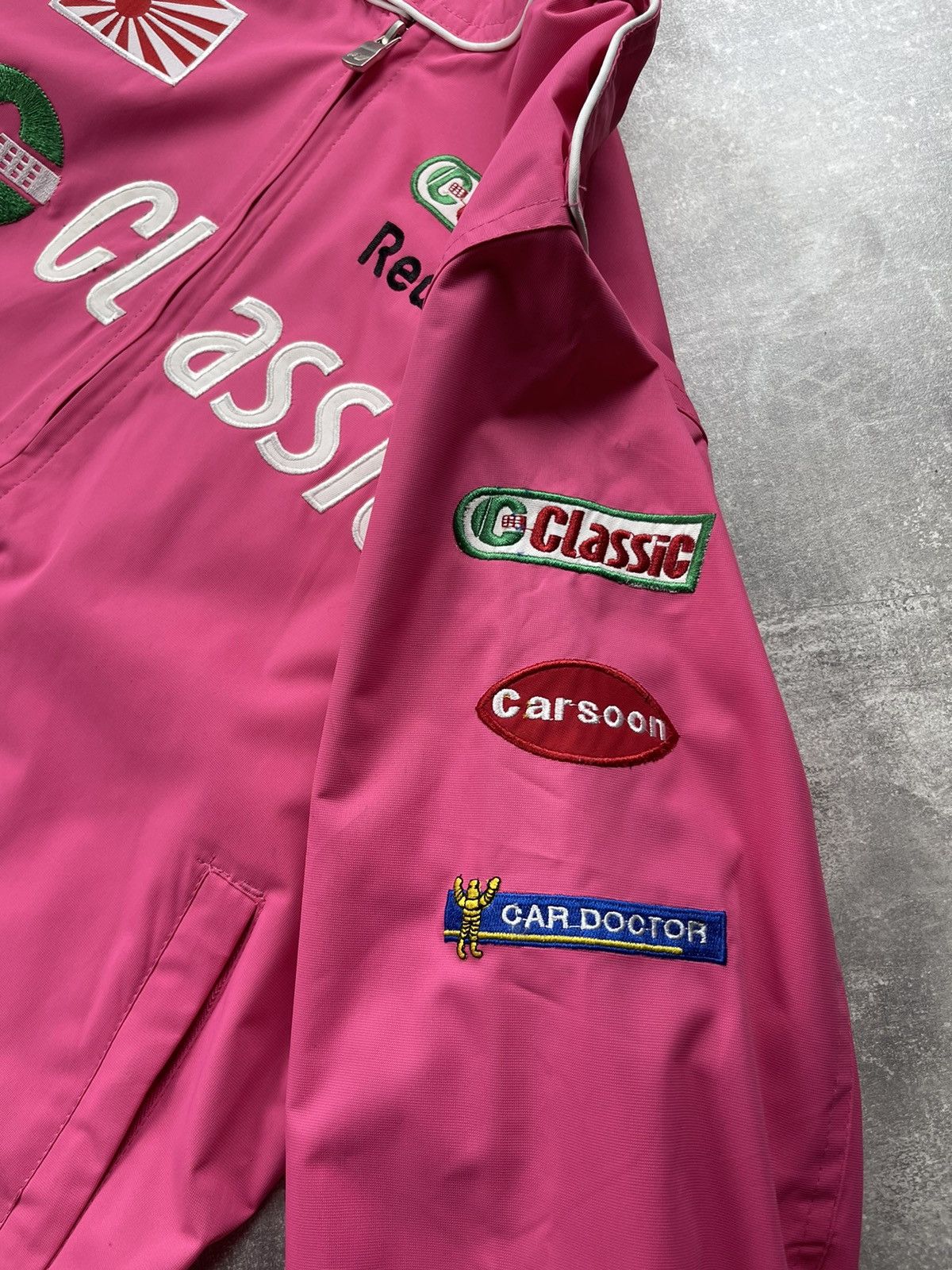 Vintage Vintage Classic Nascar Driver Pink Racing Jacket Size XL Size XL / US 12-14 / IT 48-50 - 4 Thumbnail