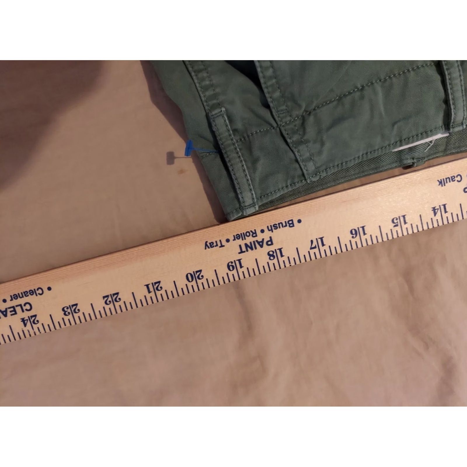 Gap Womens Green Gap Shorts 16 Cotton Chino Size 38" / US 16 / IT 52 - 5 Thumbnail