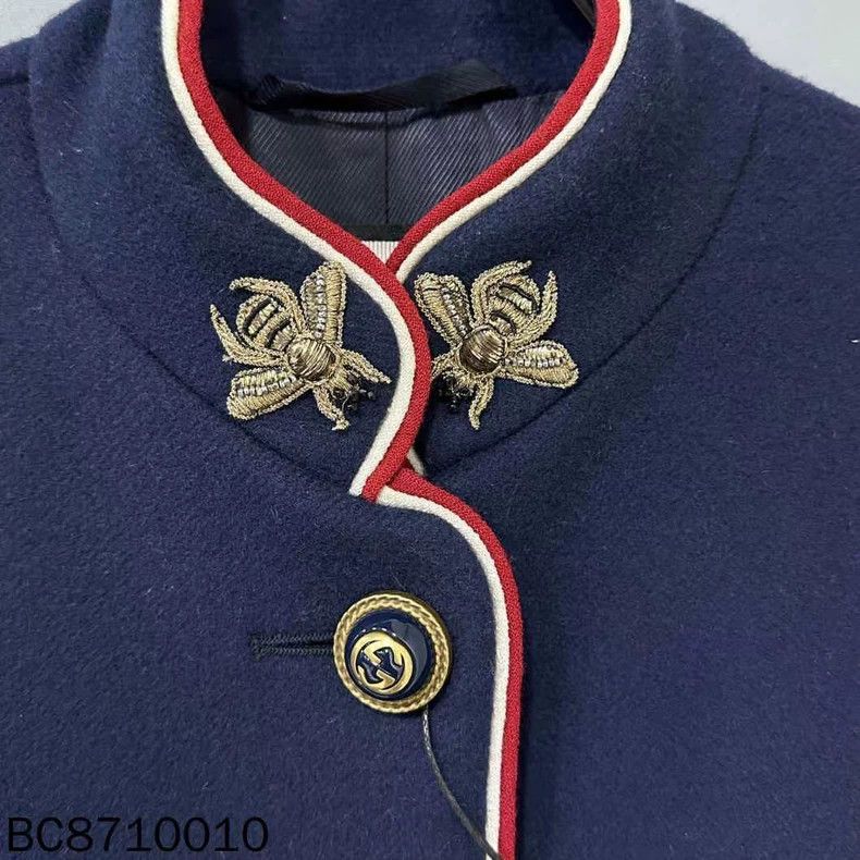 Gucci Gucci Classic double G button little bee coat 2504-Nextarro Size XS / US 0-2 / IT 36-38 - 3 Thumbnail