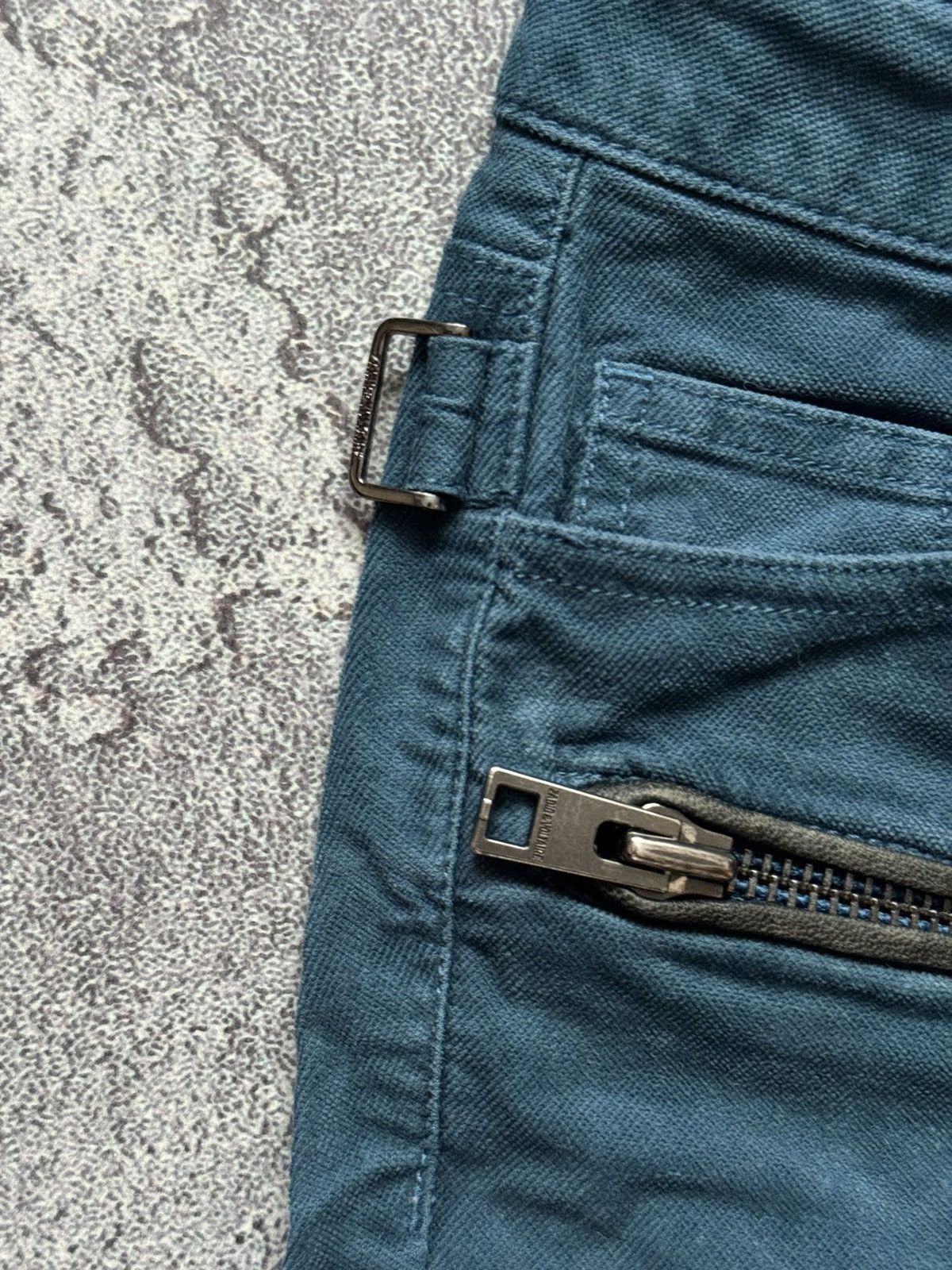Designer × Zadig & Voltaire Zadig & Voltaire 36 eva zip velours pant trouser chino Jean Size 25" / US 0 / IT 36 - 5 Thumbnail