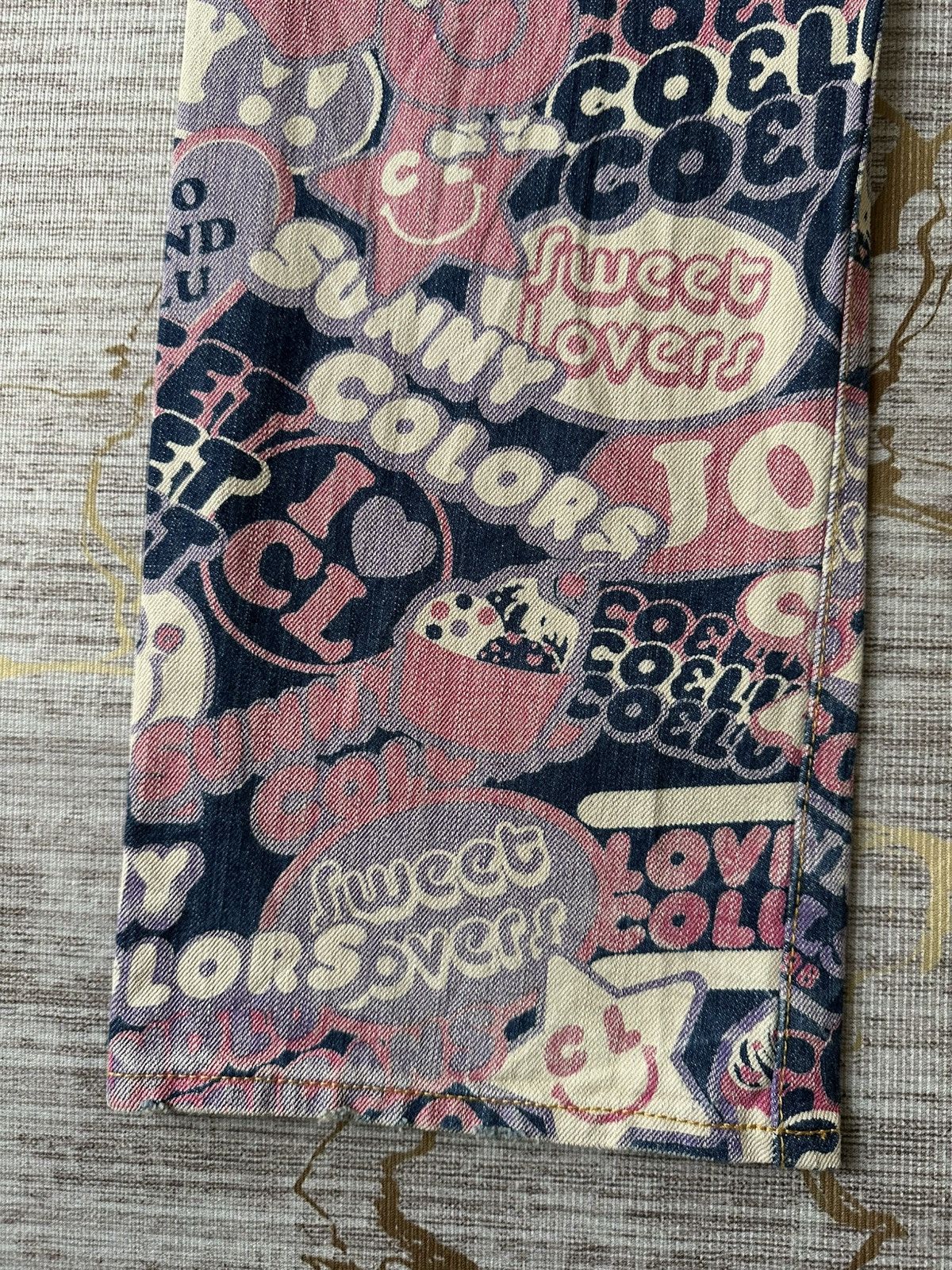 Hysteric Glamour Japanese Brand Co&Lu Fullprint Design Hysteric Style Denim Size US 28 / EU 44 - 13 Thumbnail