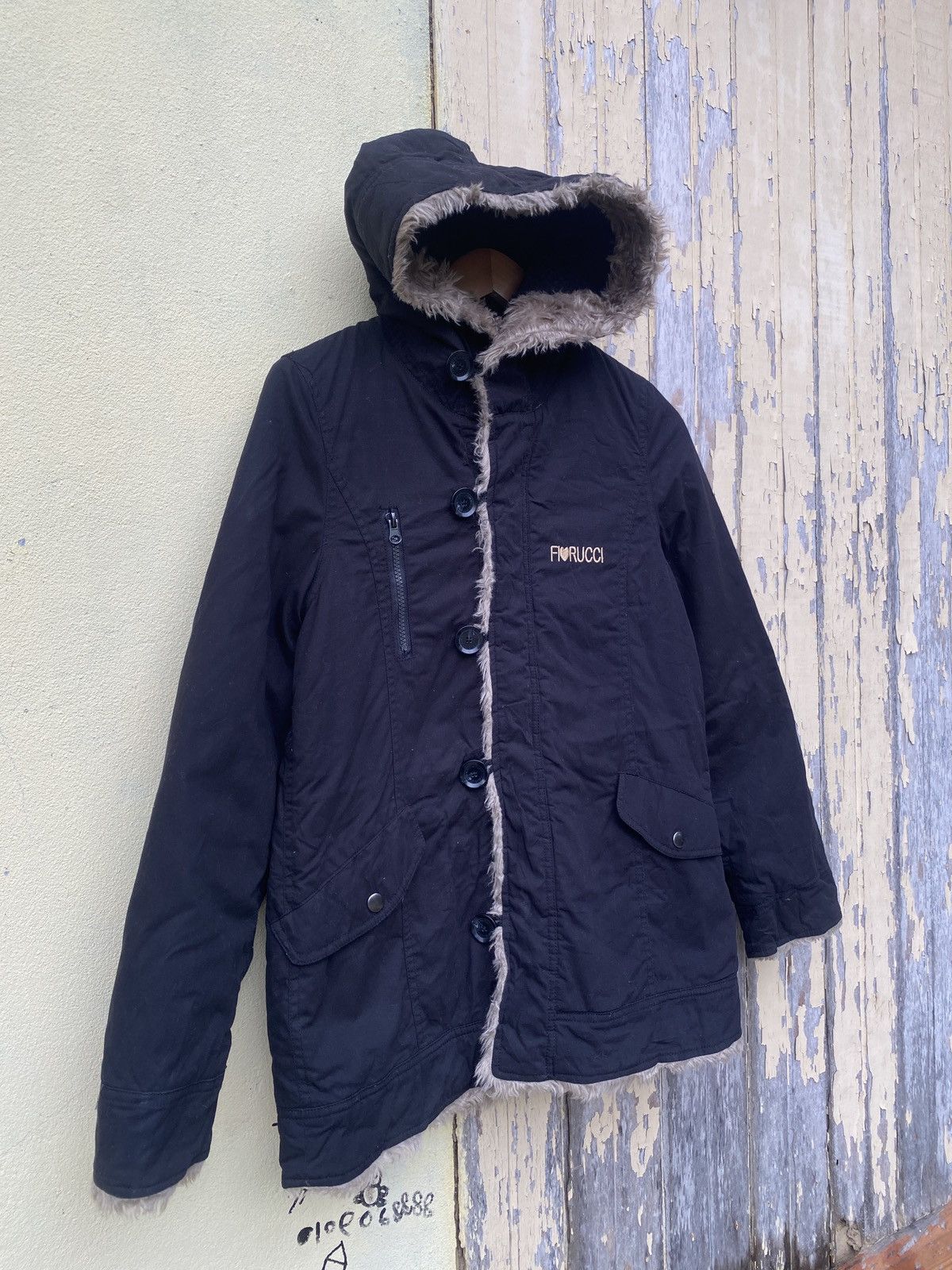 Fiorucci Vintage fiorucci fur hoodie jacket Size M / US 6-8 / IT 42-44 - 4 Thumbnail