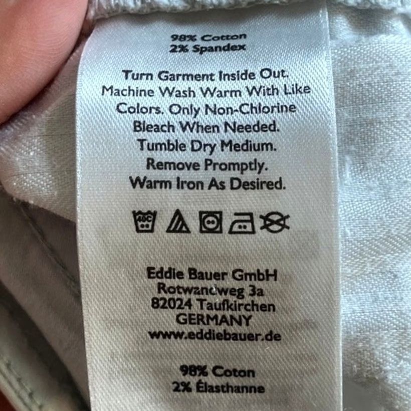Eddie Bauer Eddie Bauer Womens Shorts Gray Midi Casual Wear Stretch 14 Bermuda Flat Front Activewear Casual Womens Shorts Gray 14 Size 36" / US 14 / IT 50 - 5 Thumbnail