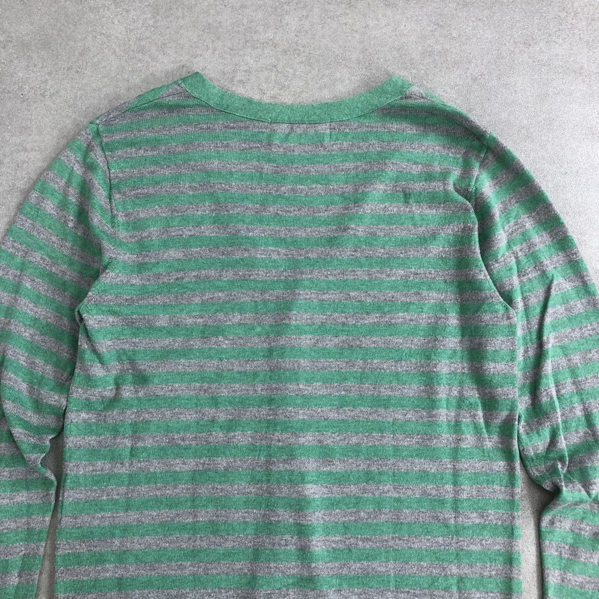 Issey Miyake × Ne-Net Vintage Issey Miyake Ne-Net Iconic Logo Stripe Cardigans Size S / US 4 / IT 40 - 11 Thumbnail