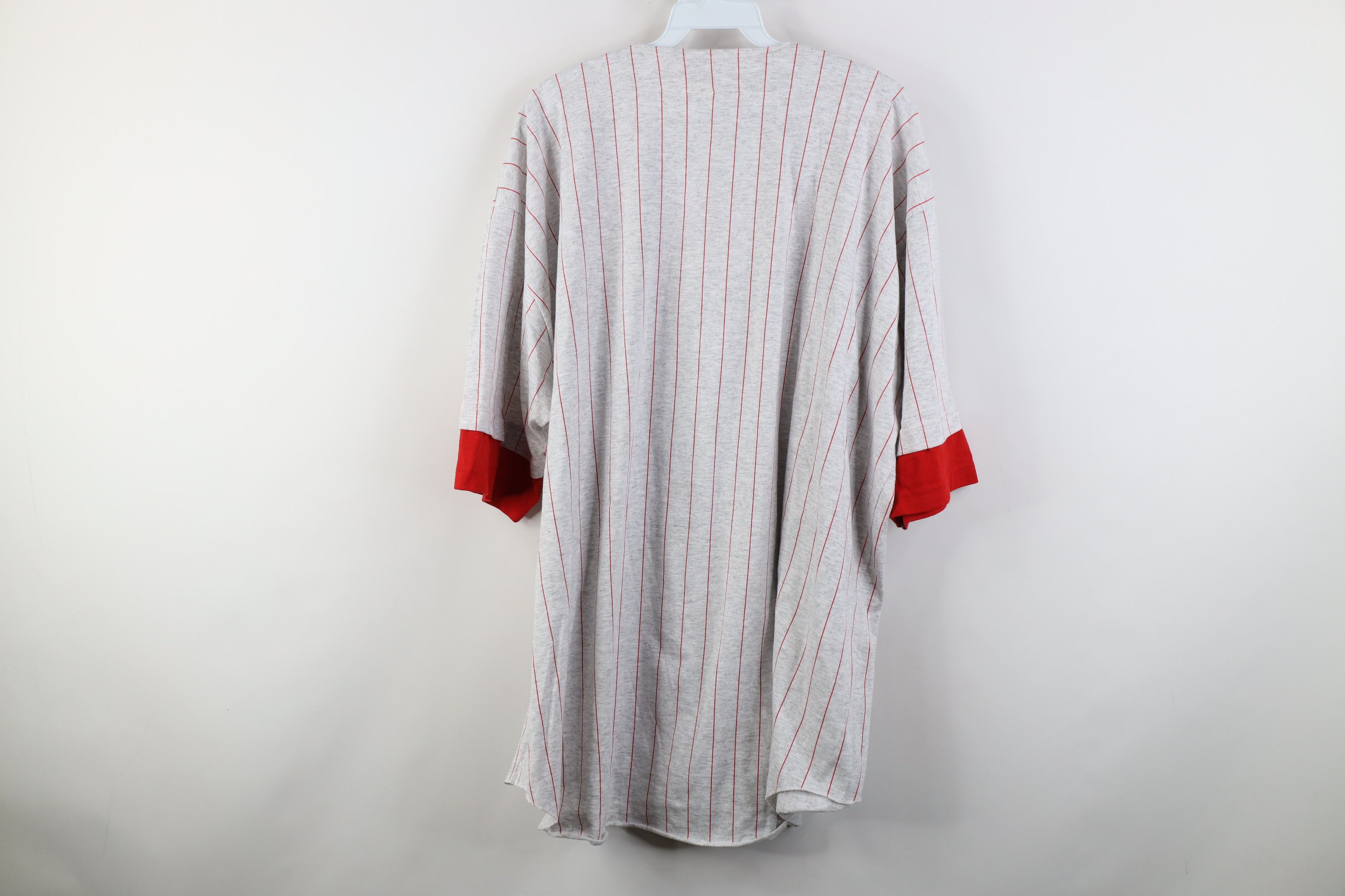 Vintage Vintage 90s Super Fitness Toledo Baseball Jersey Gray USA Size US XXL / EU 58 / 5 - 10 Thumbnail